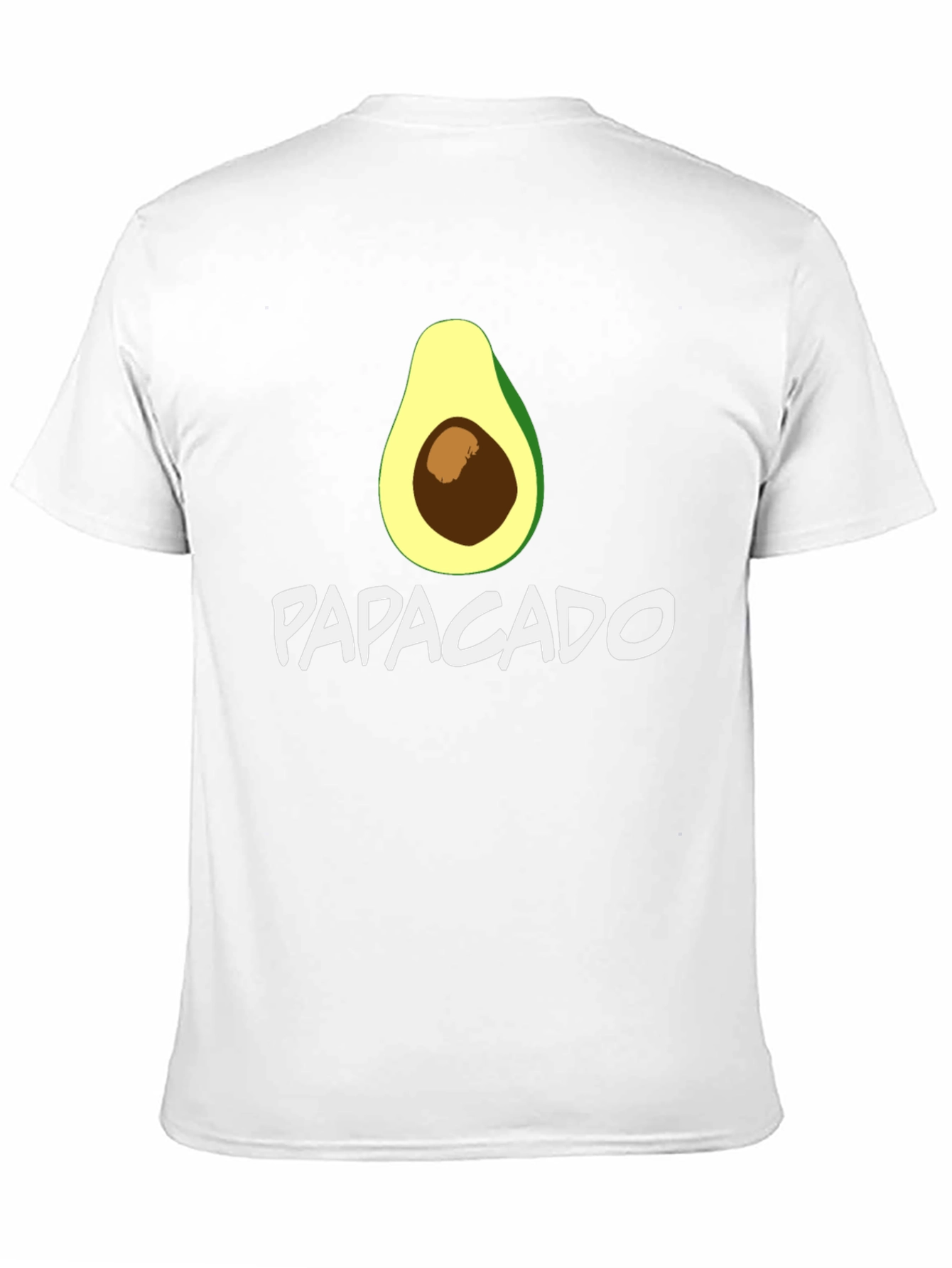 Papacado Graphic T-Shirt - Funny Avocado Dad Tee