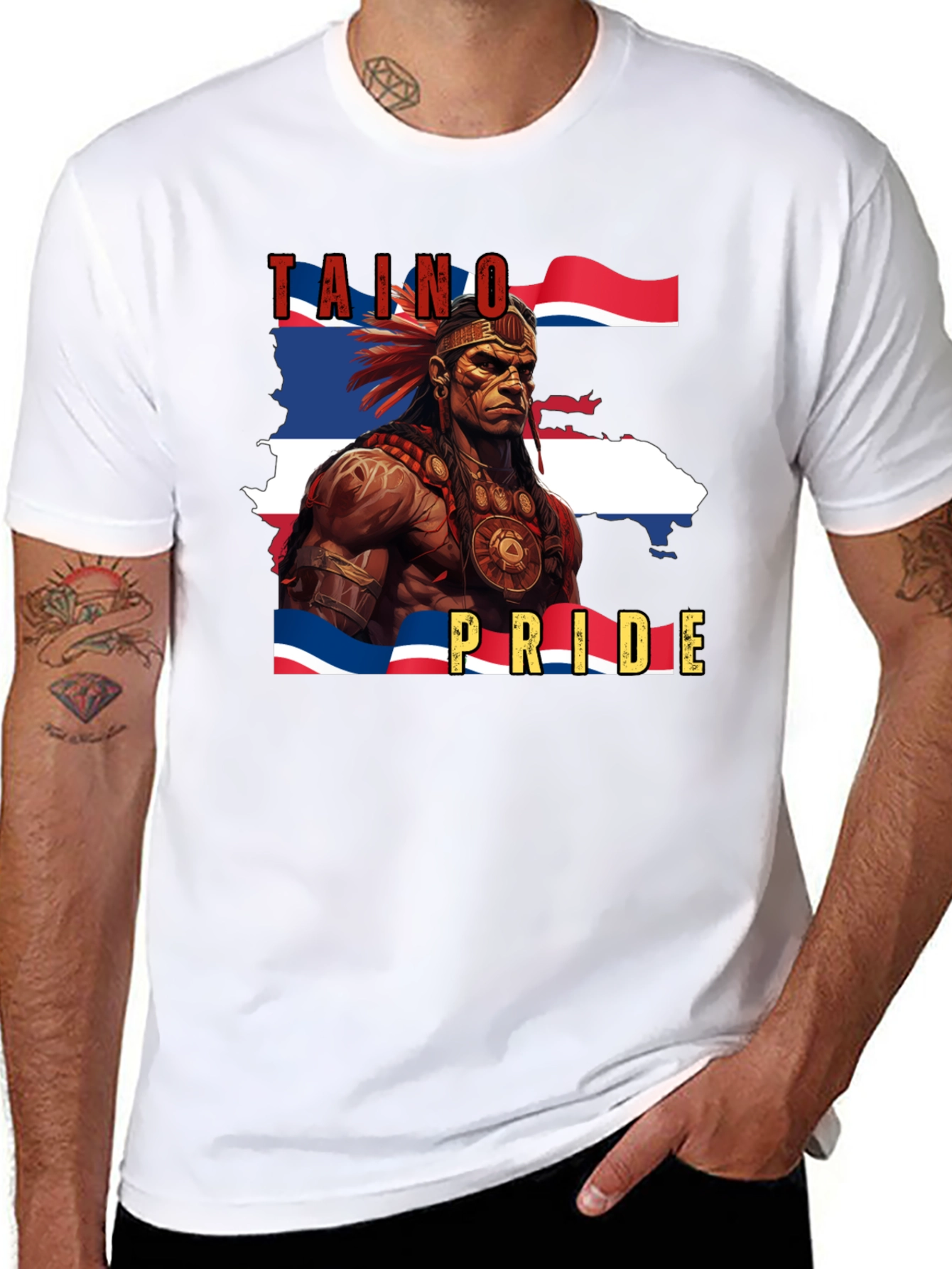 Taino Pride Graphic T-Shirt