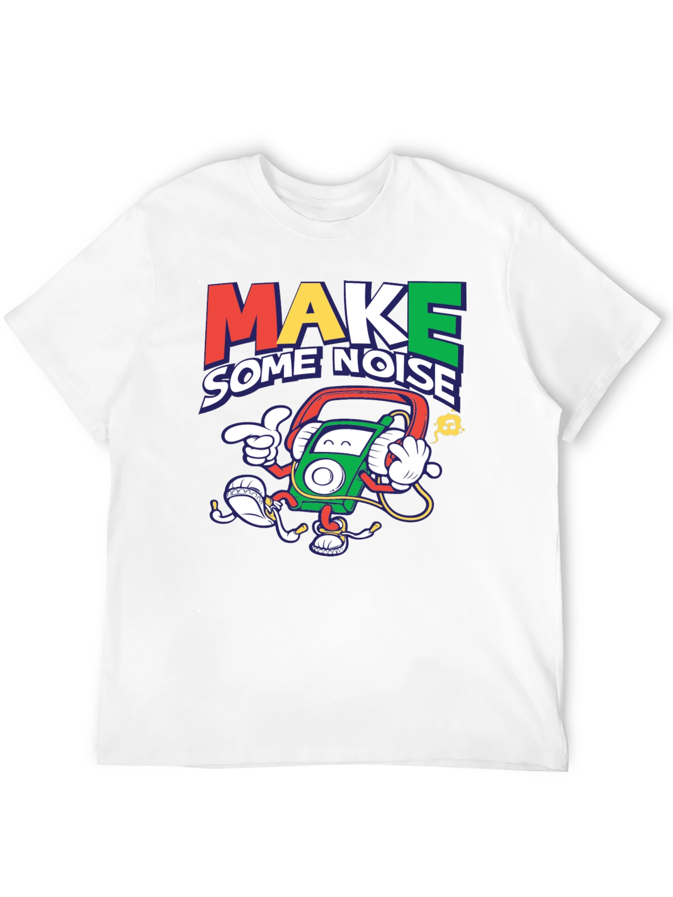 Make Some Noise Graphic T-Shirt