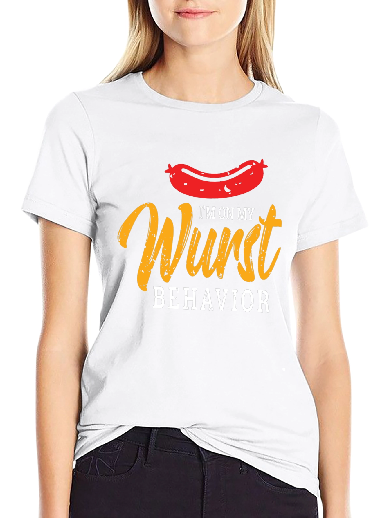 Wurst Behavior Funny Graphic T-Shirt