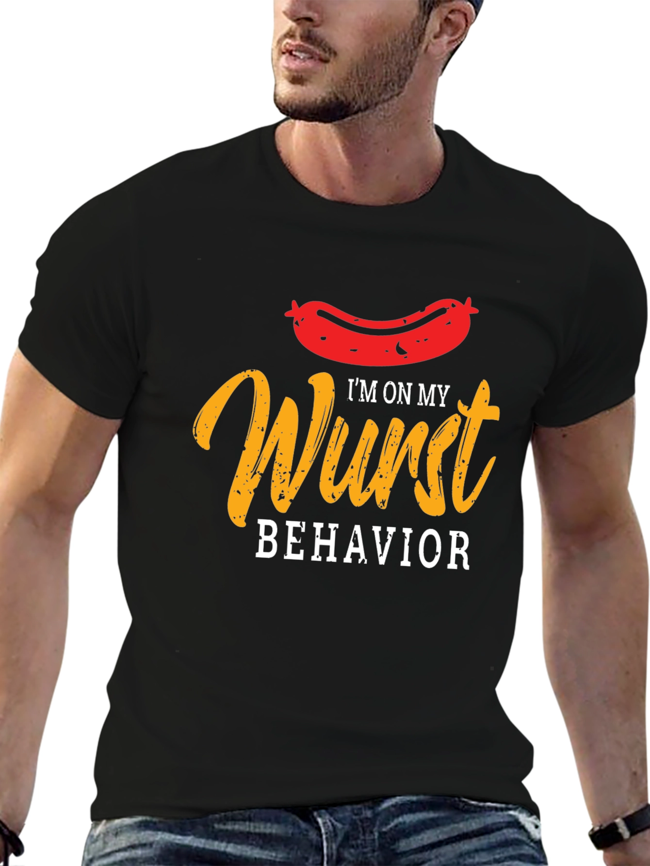 Wurst Behavior Funny Graphic T-Shirt