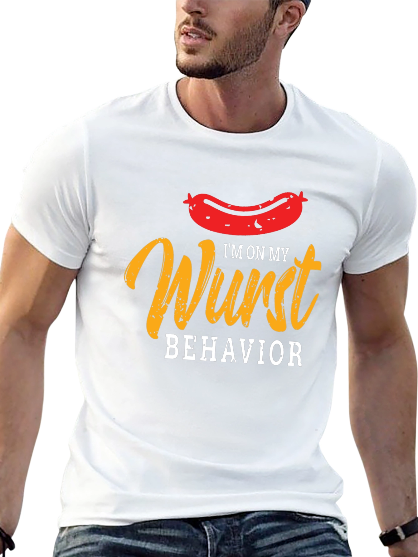 Wurst Behavior Funny Graphic T-Shirt