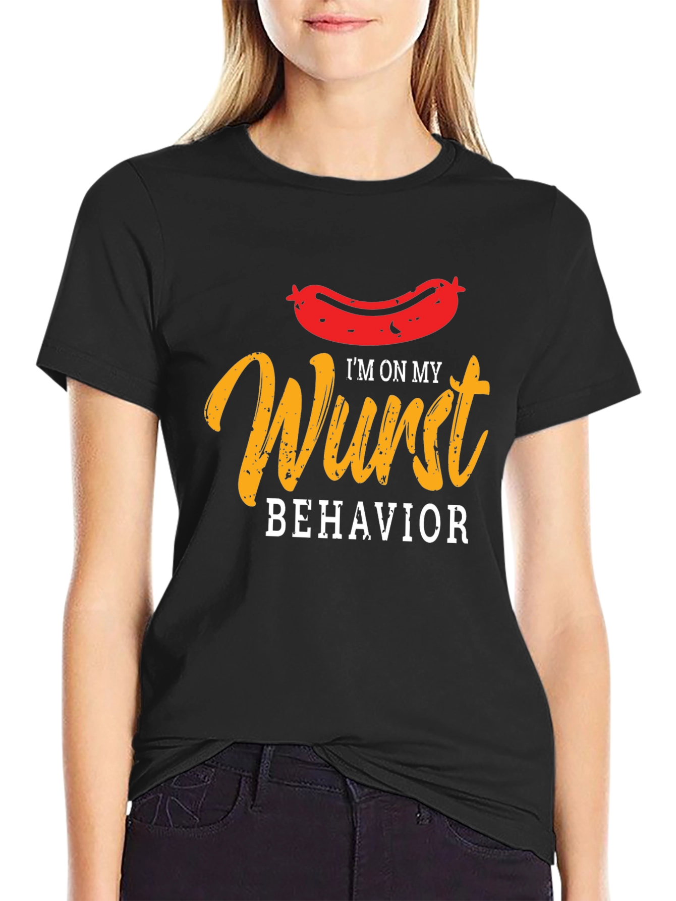 Wurst Behavior Funny Graphic T-Shirt