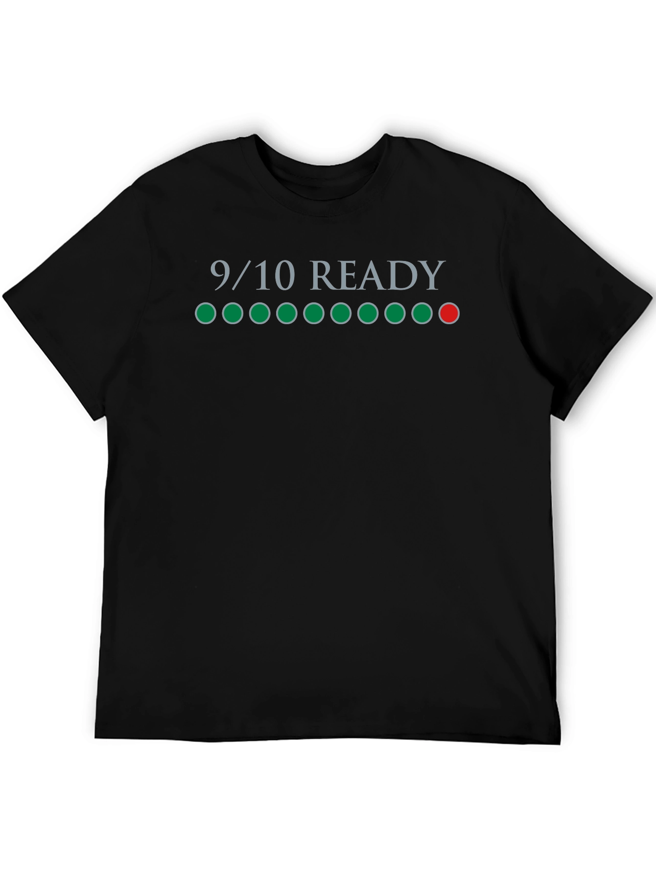 9/10 Ready T-Shirt - Gamer Level Up Style