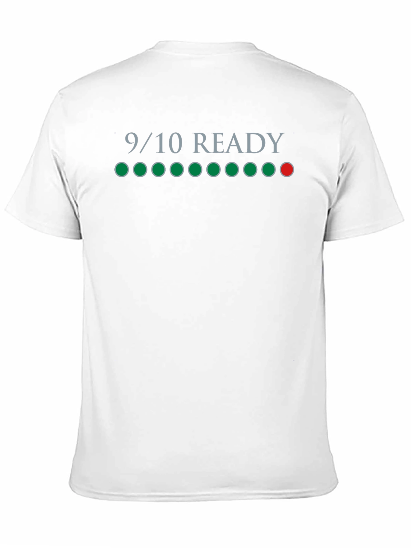 9/10 Ready T-Shirt - Gamer Level Up Style