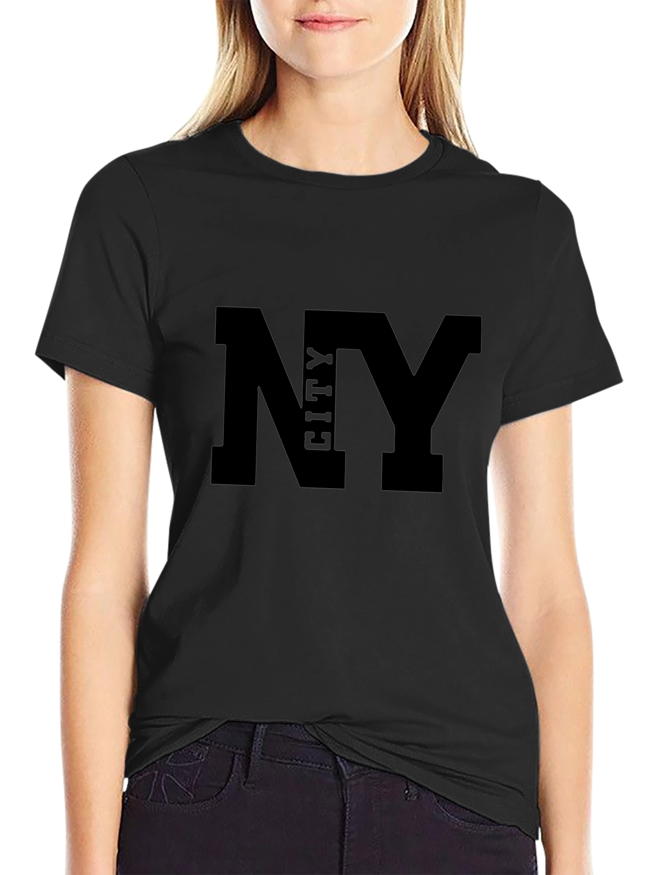 NY City Graphic Tee - Classic Black T-Shirt