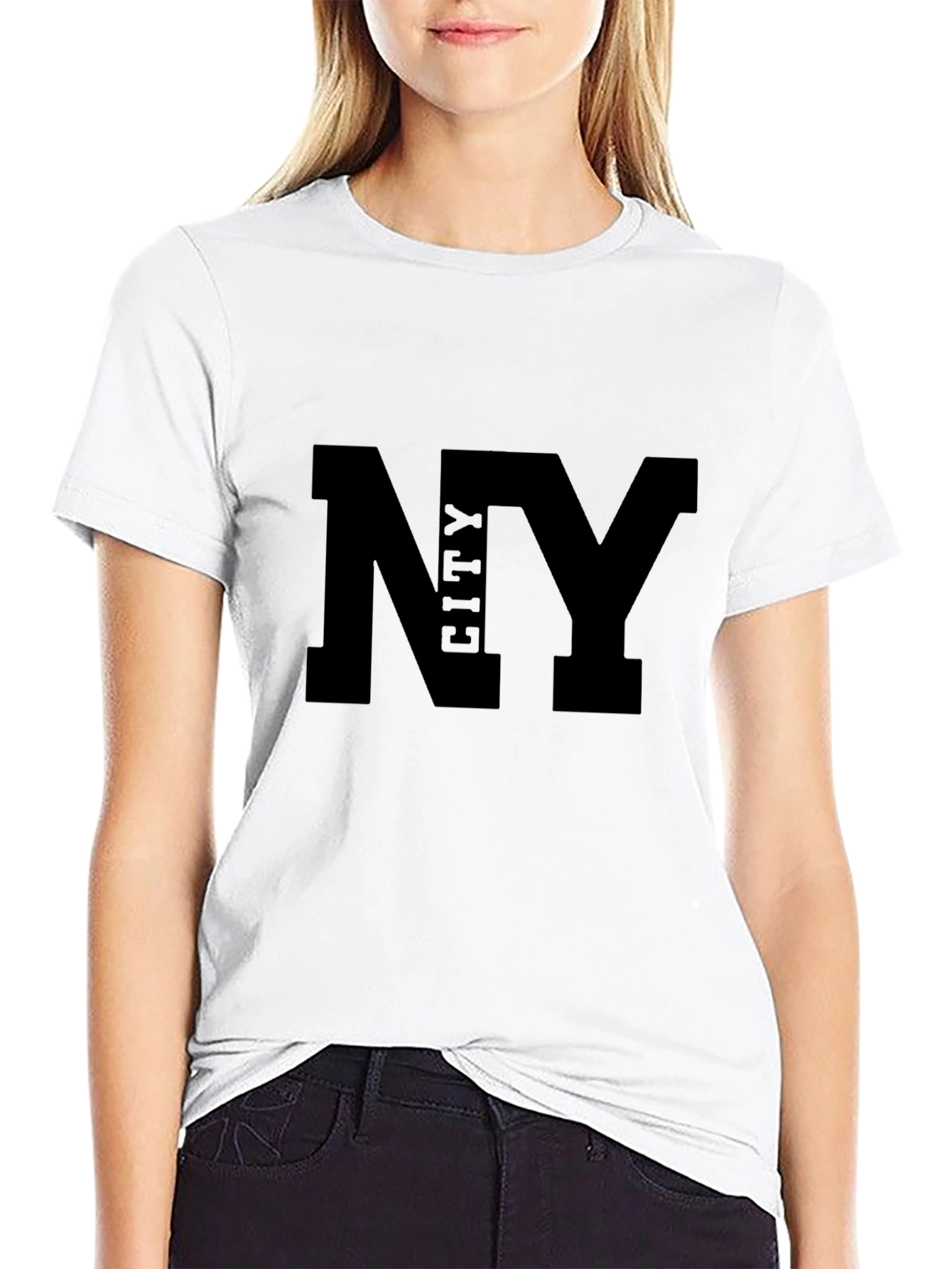 NY City Graphic Tee - Classic Black T-Shirt