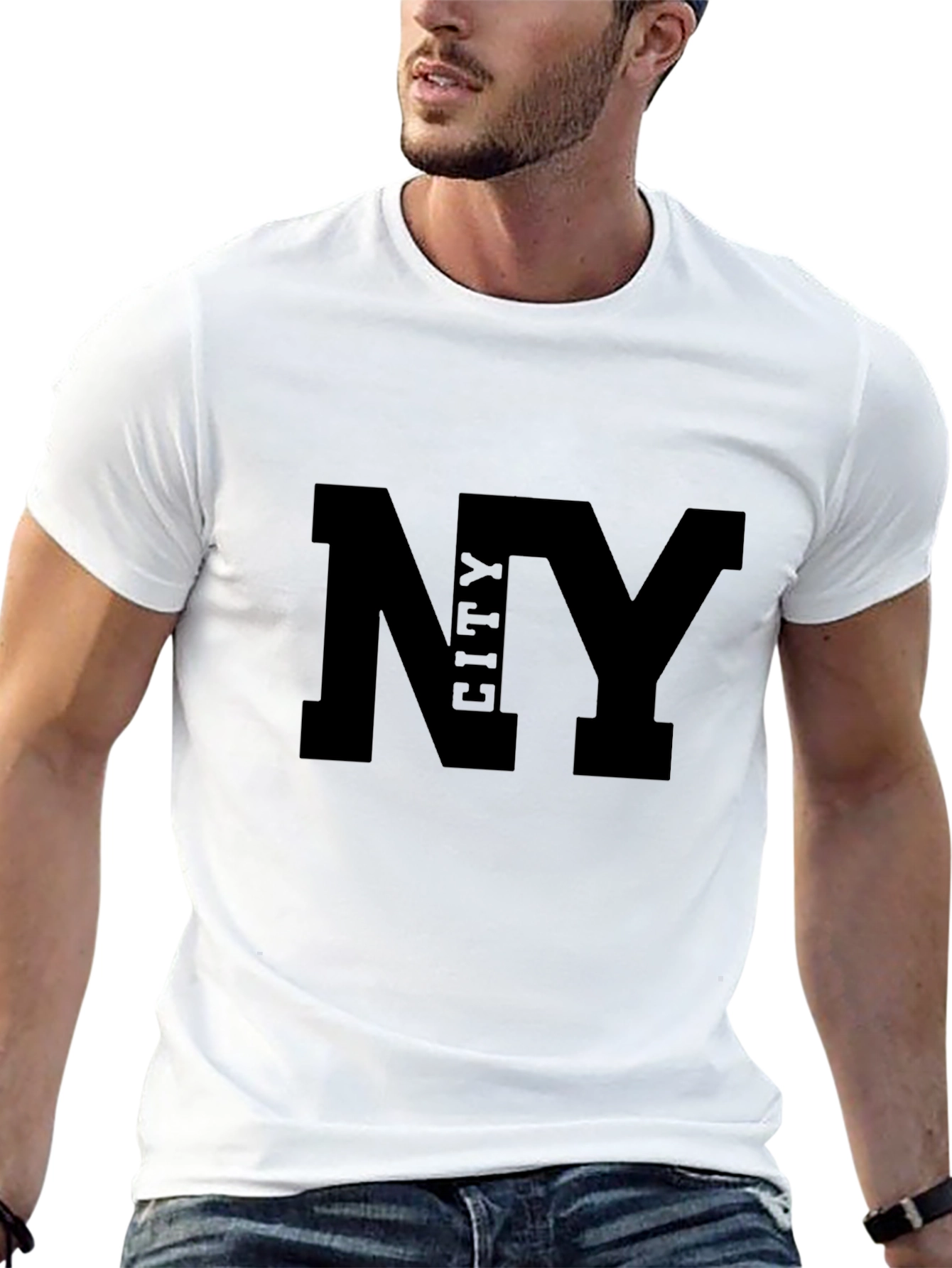 NY City Graphic Tee - Classic Black T-Shirt
