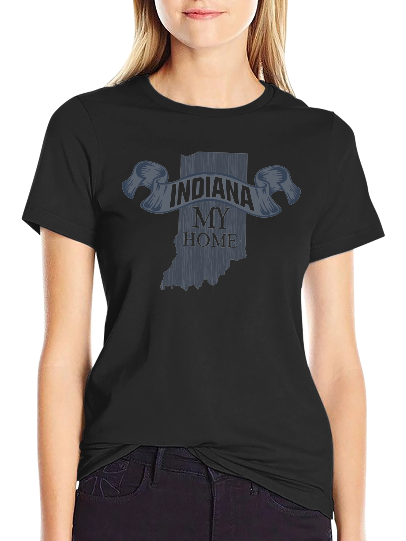 Indiana My Home State Pride T-Shirt