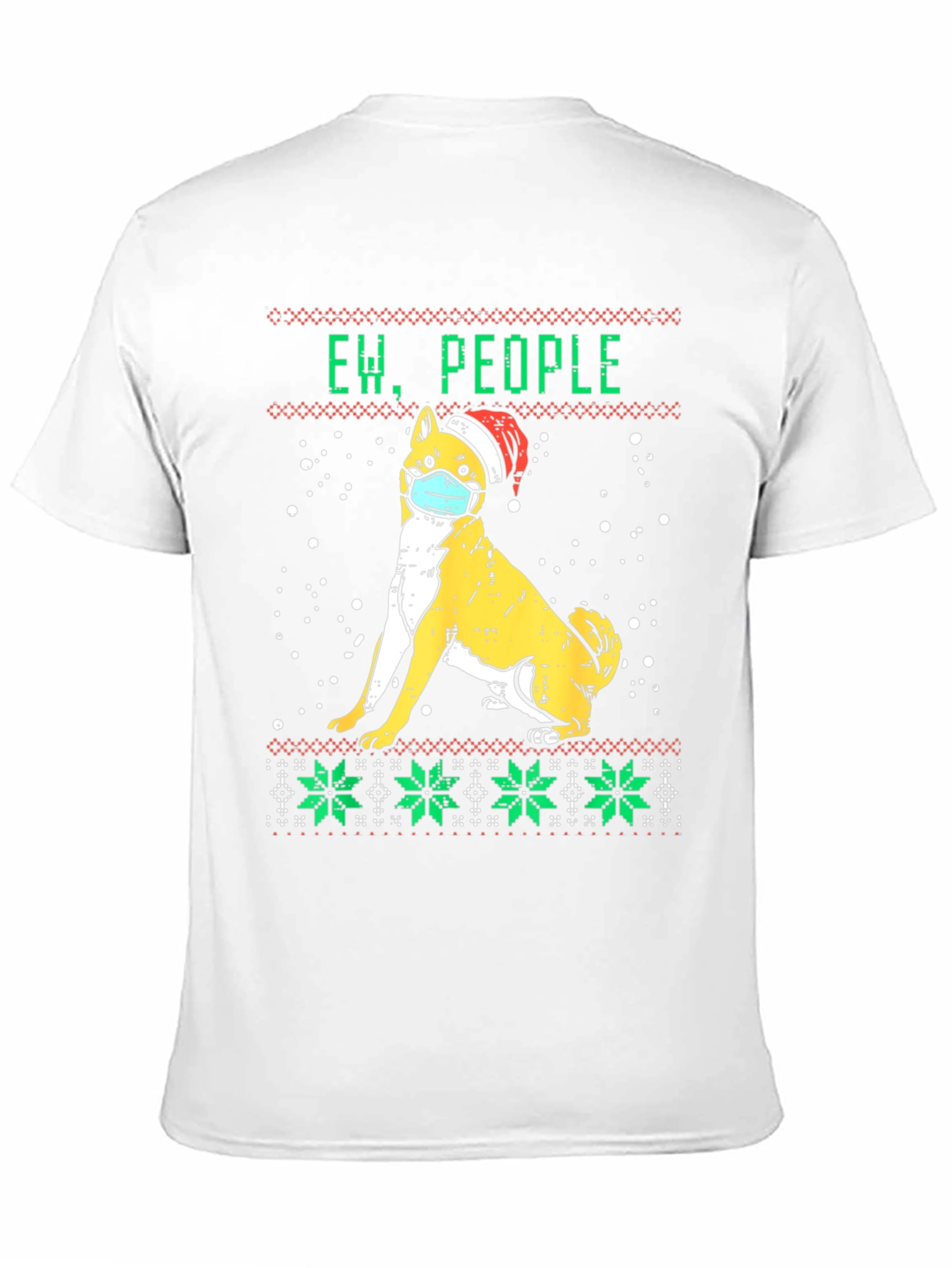 Ew People Dog Ugly Christmas T-Shirt