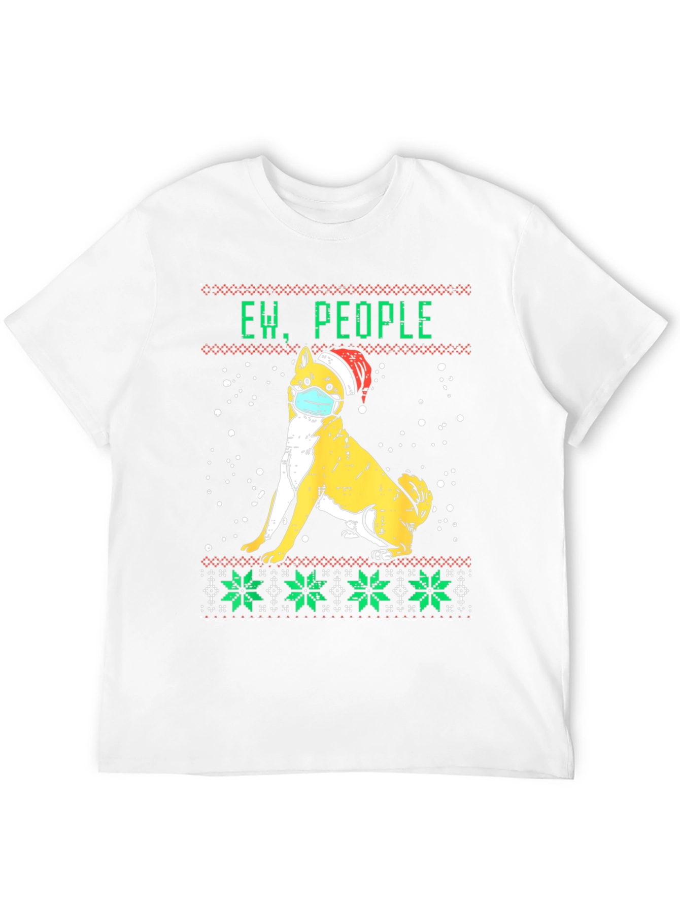 Ew People Dog Ugly Christmas T-Shirt
