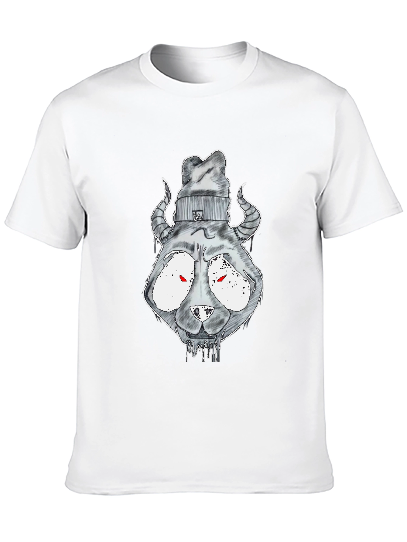 Graphic Tee: Devilish Beanie Monster