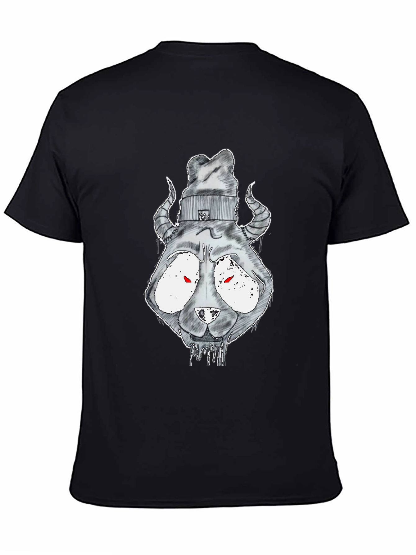 Graphic Tee: Devilish Beanie Monster