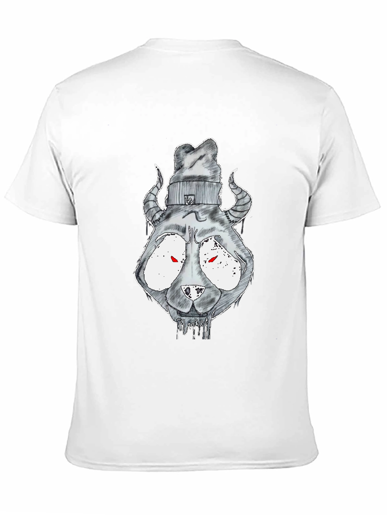 Graphic Tee: Devilish Beanie Monster