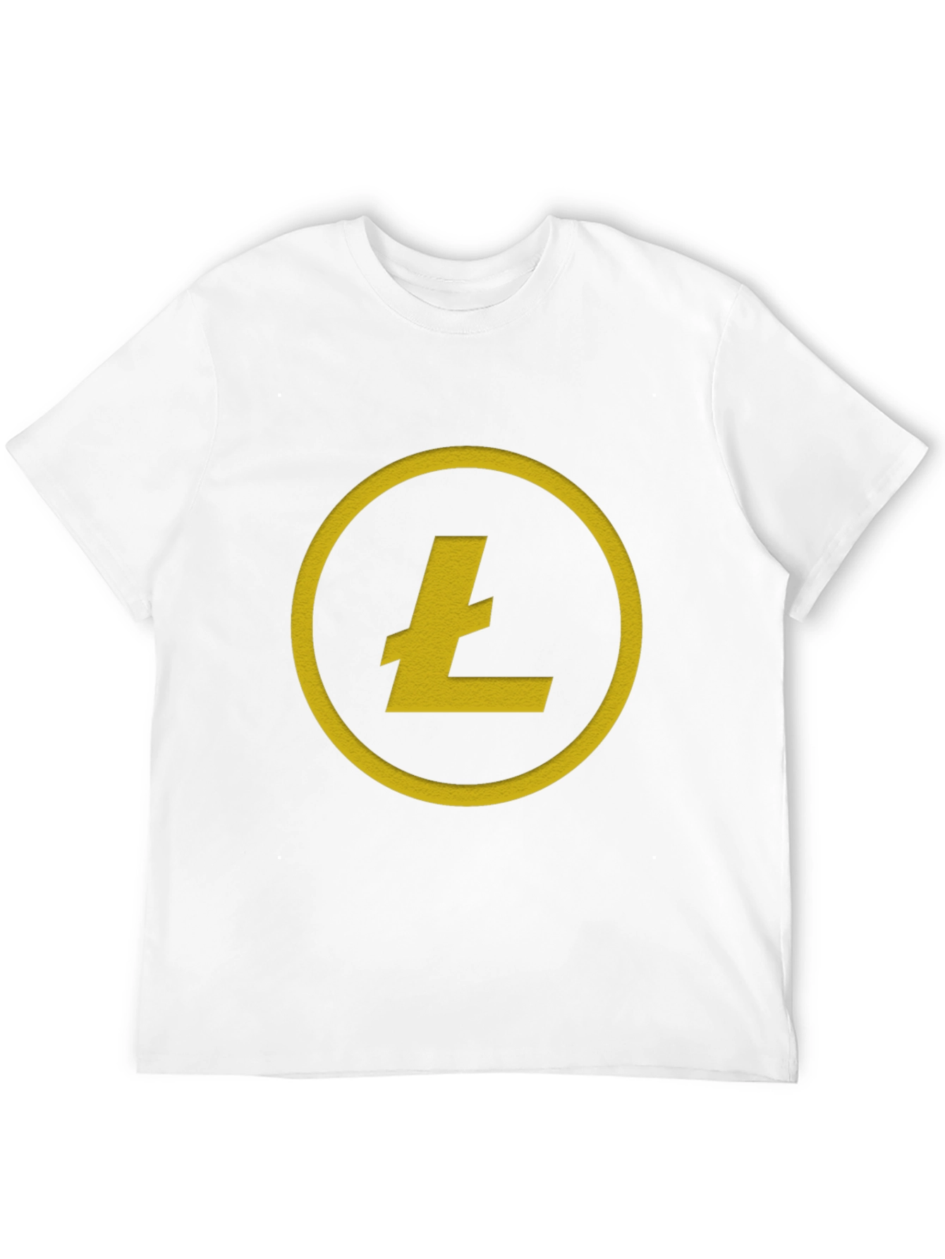 Litecoin Cryptocurrency T-Shirt - Black