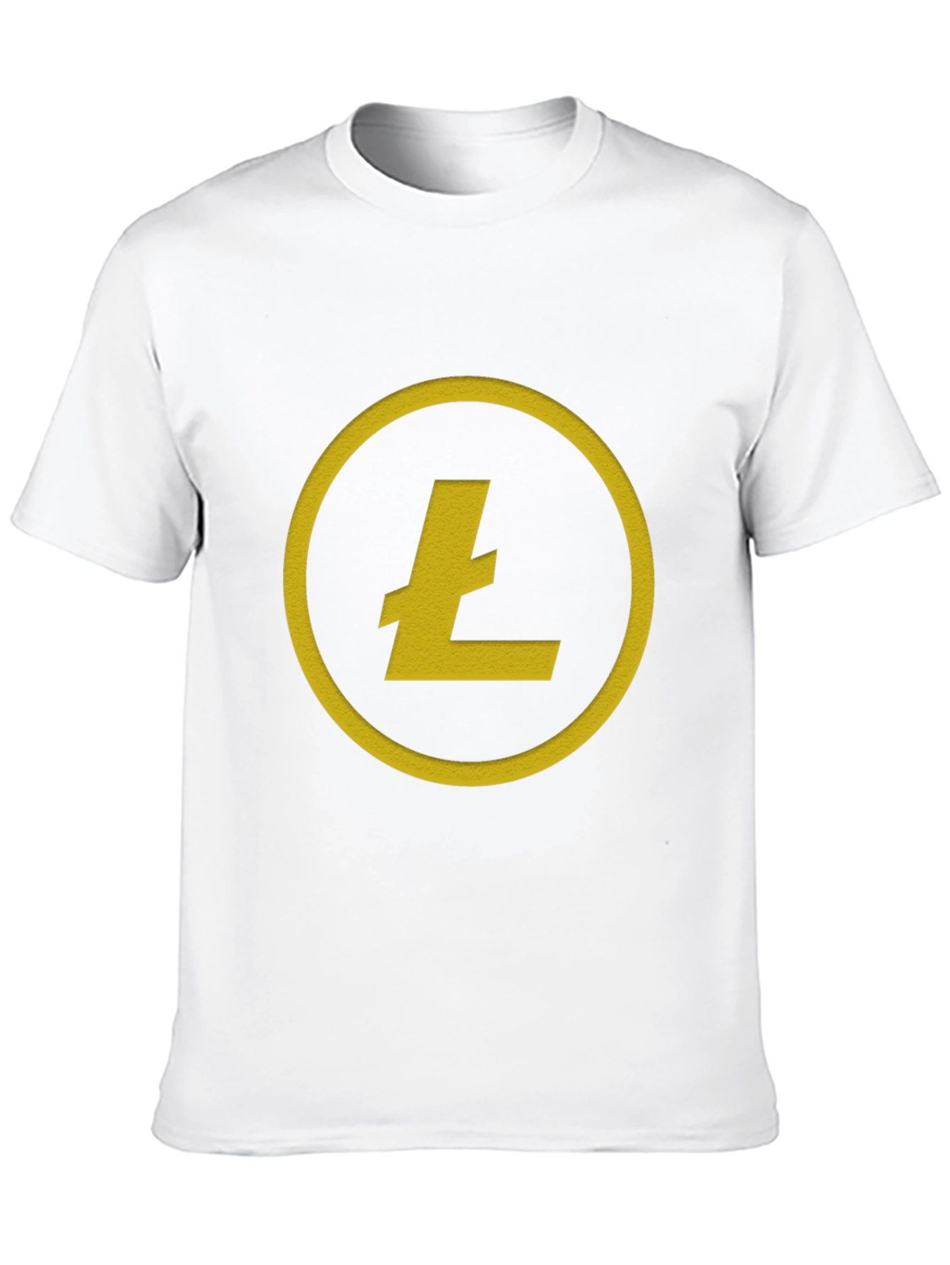 Litecoin Cryptocurrency T-Shirt - Black