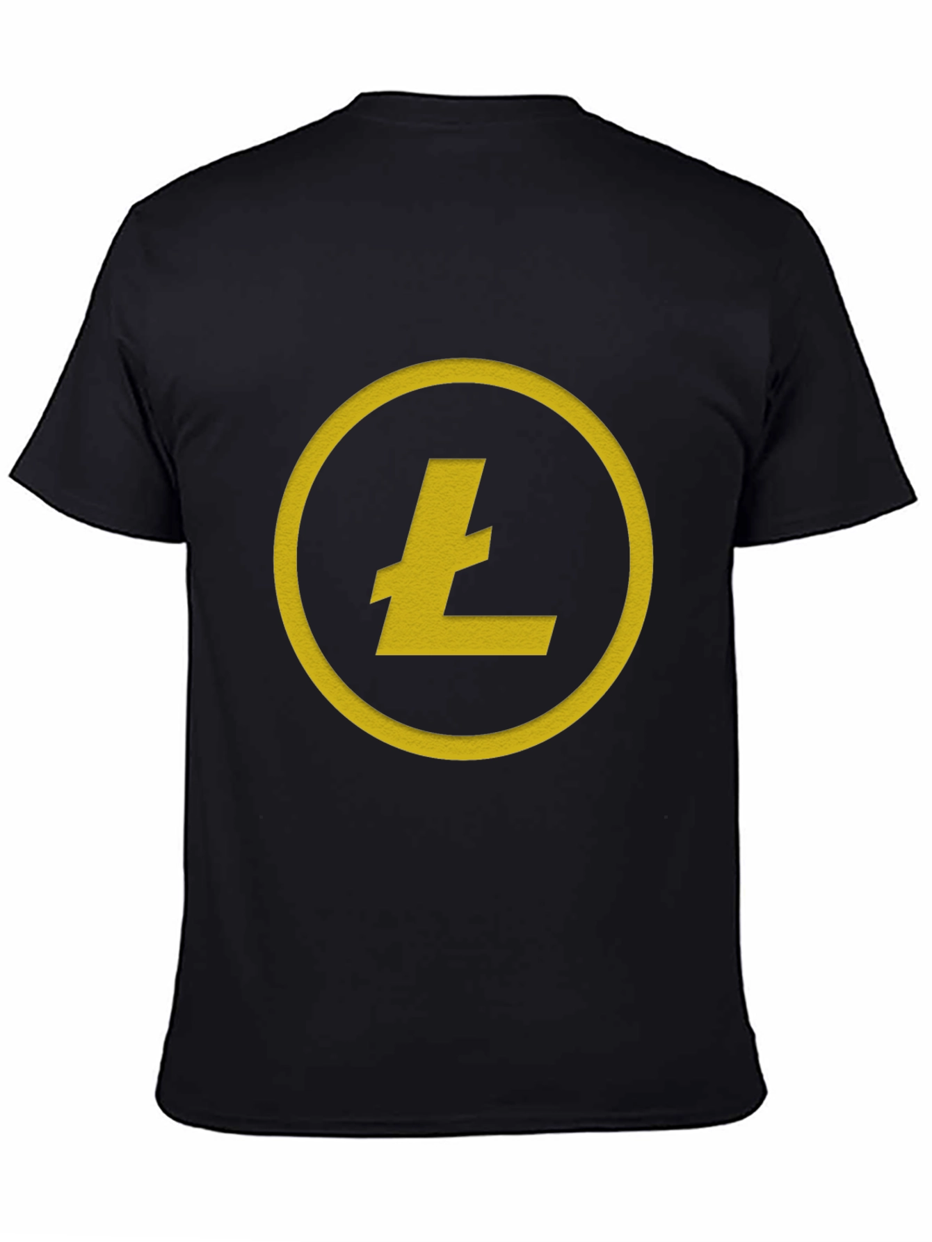 Litecoin Cryptocurrency T-Shirt - Black