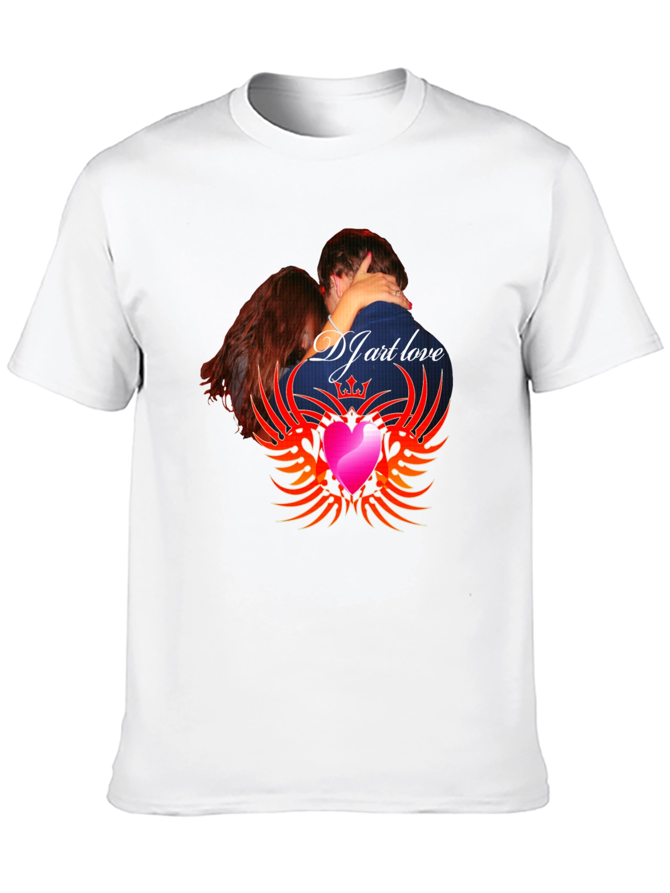 DJ Art Love Graphic T-Shirt - Trendy Design
