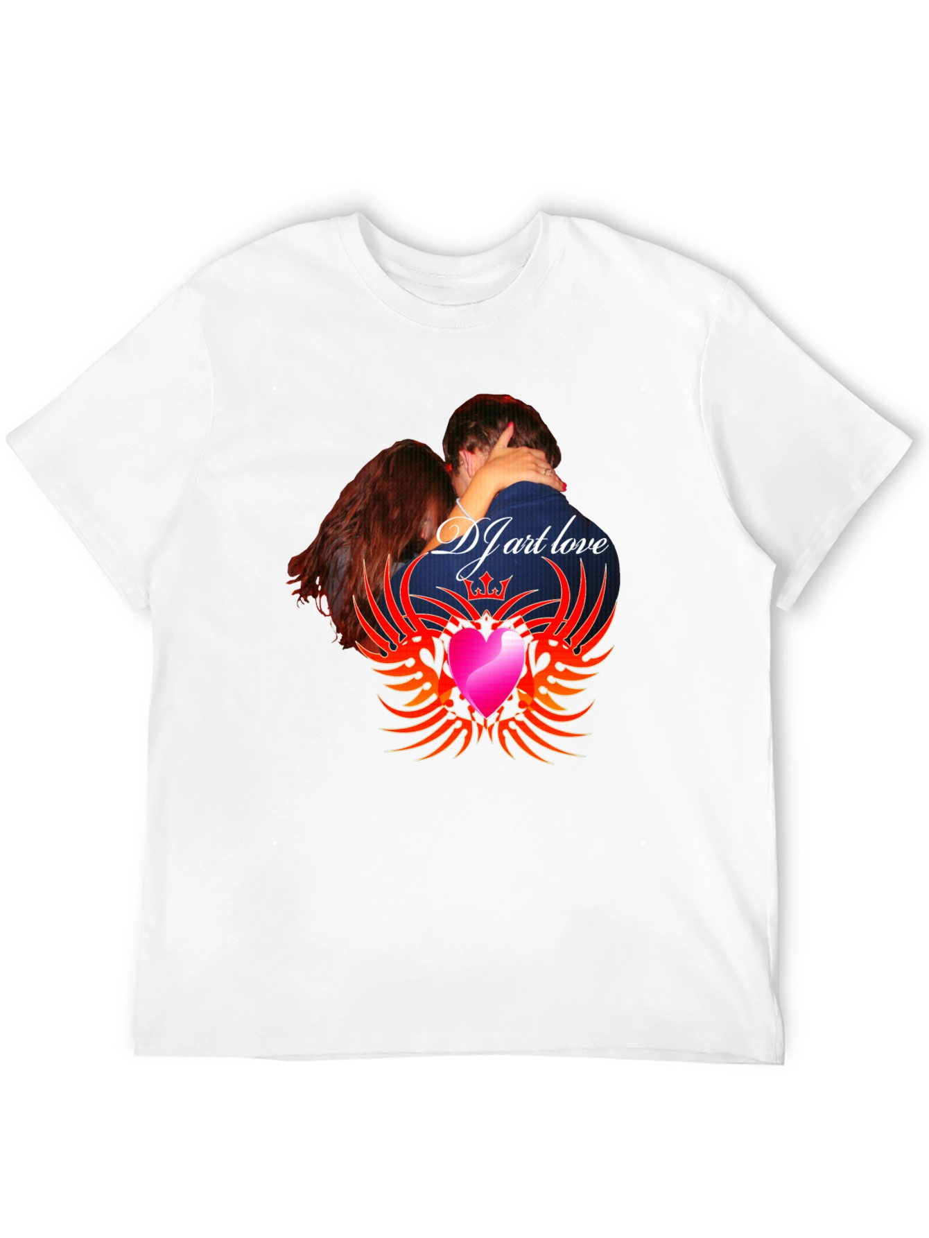 DJ Art Love Graphic T-Shirt - Trendy Design