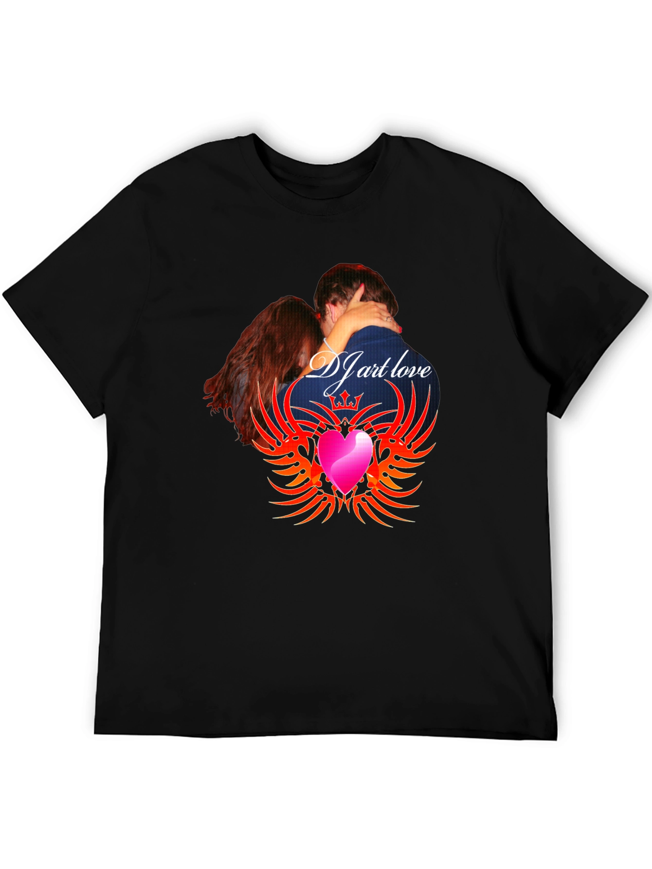 DJ Art Love Graphic T-Shirt - Trendy Design