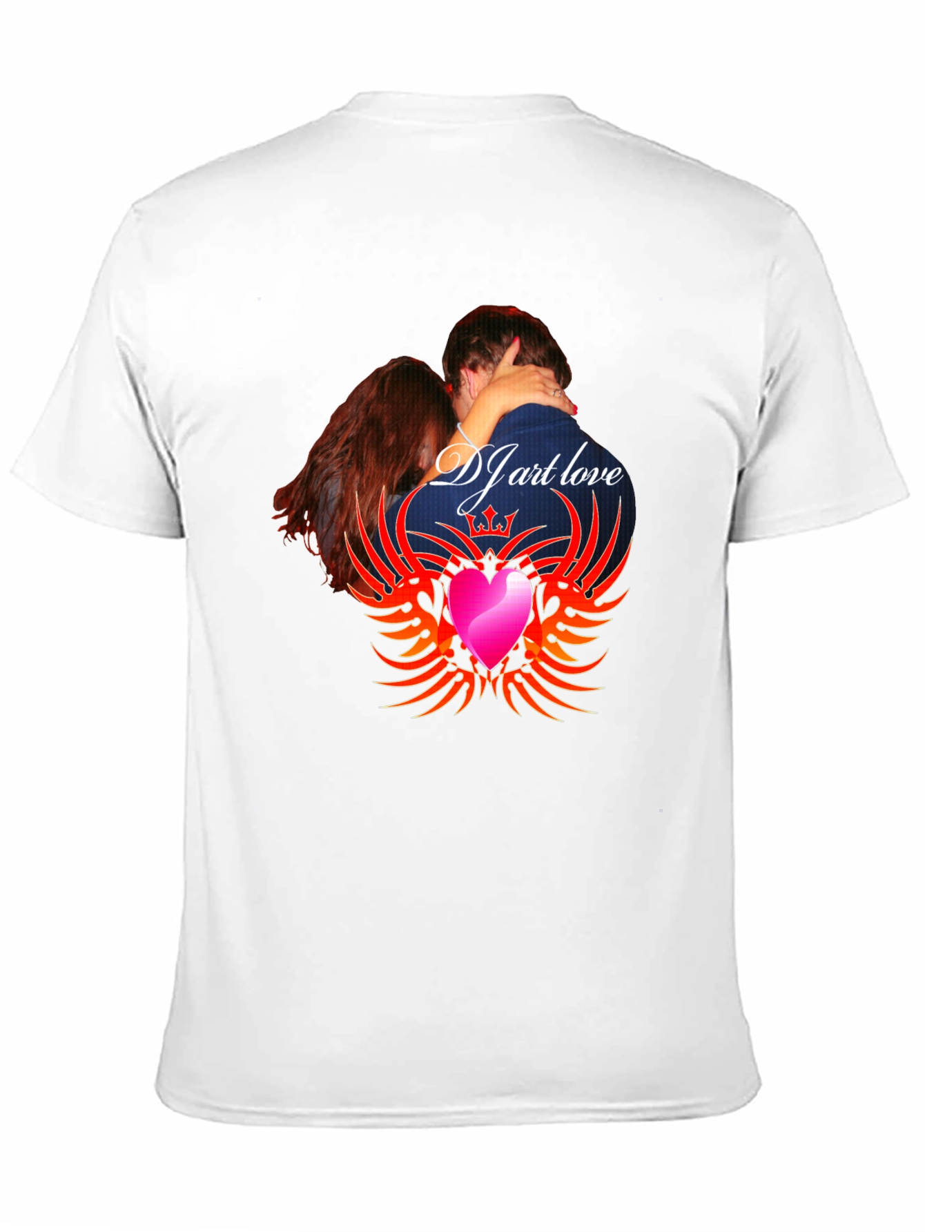 DJ Art Love Graphic T-Shirt - Trendy Design