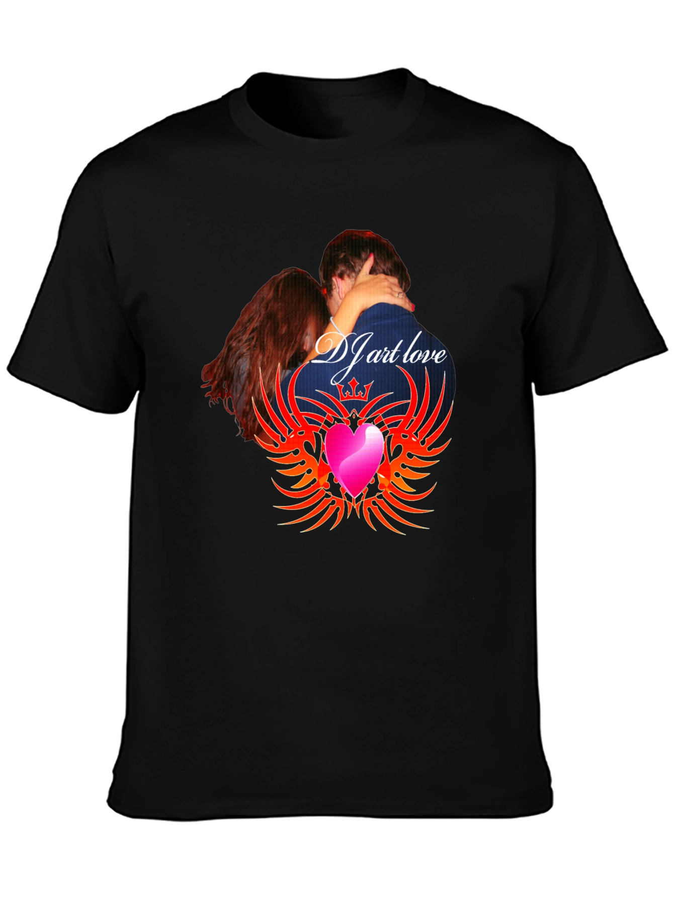 DJ Art Love Graphic T-Shirt - Trendy Design