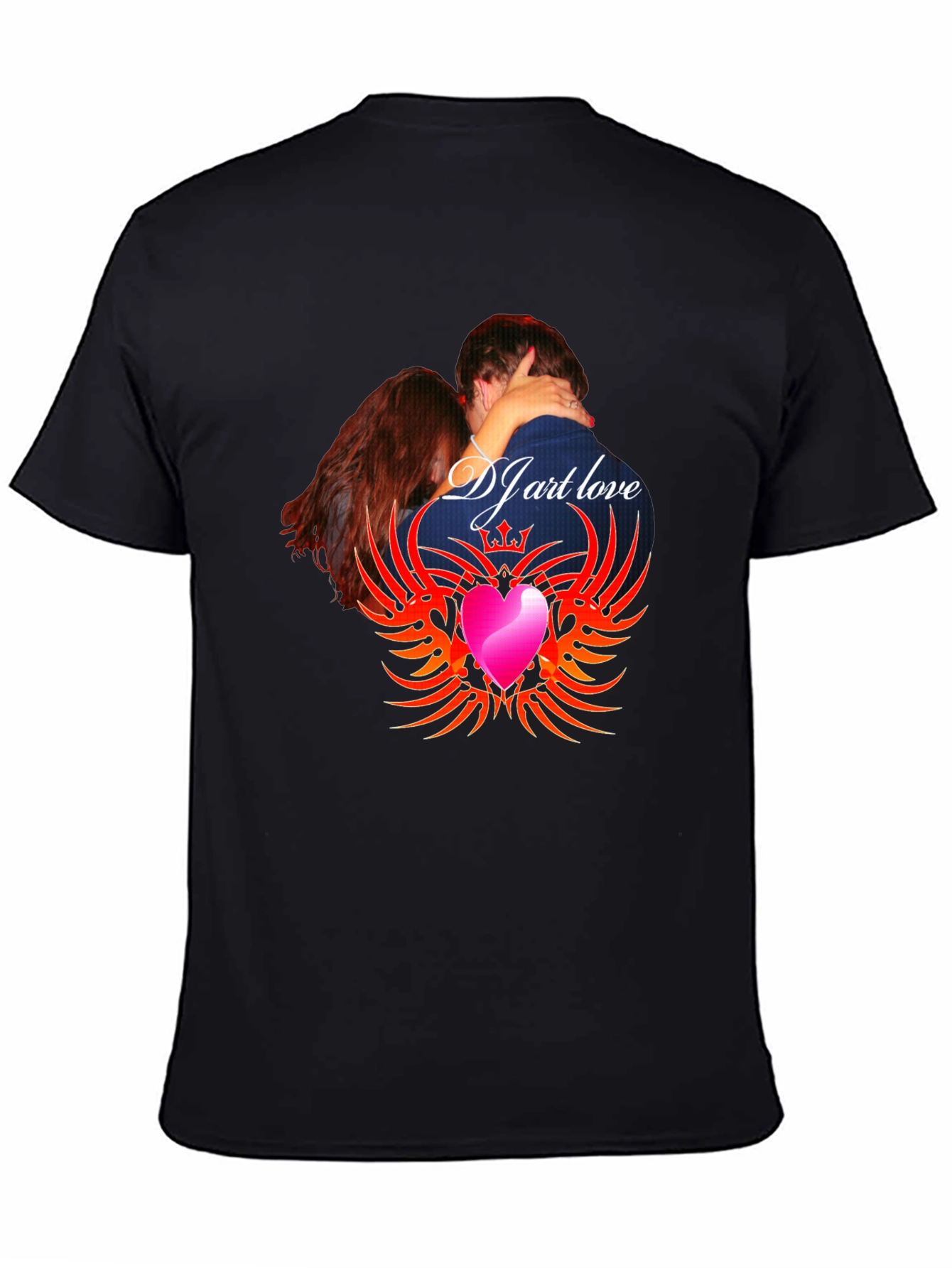 DJ Art Love Graphic T-Shirt - Trendy Design