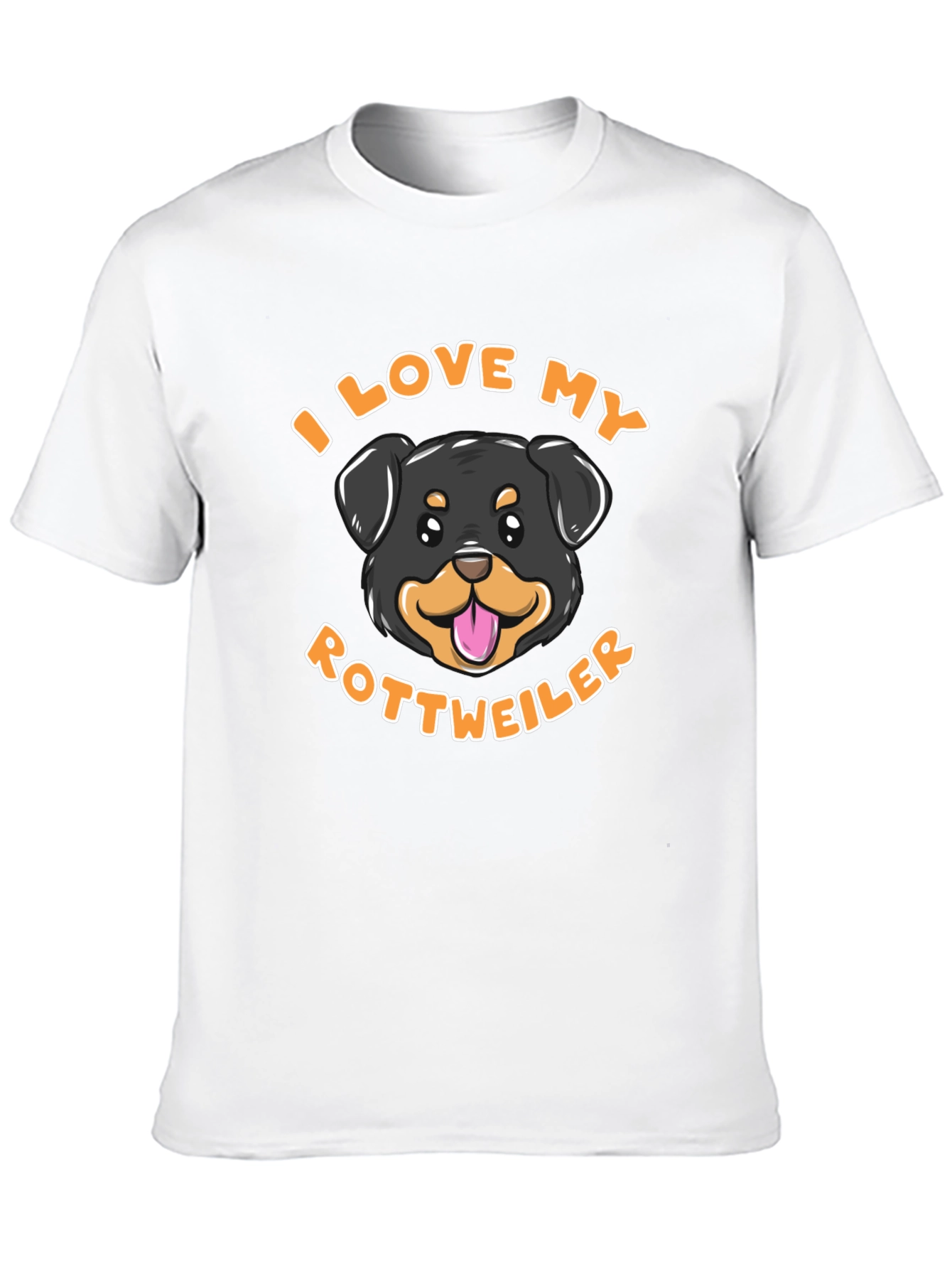 I Love My Rottweiler Tee - Dog Breed Shirt