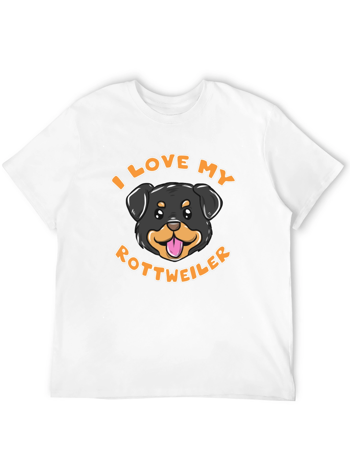 I Love My Rottweiler Tee - Dog Breed Shirt