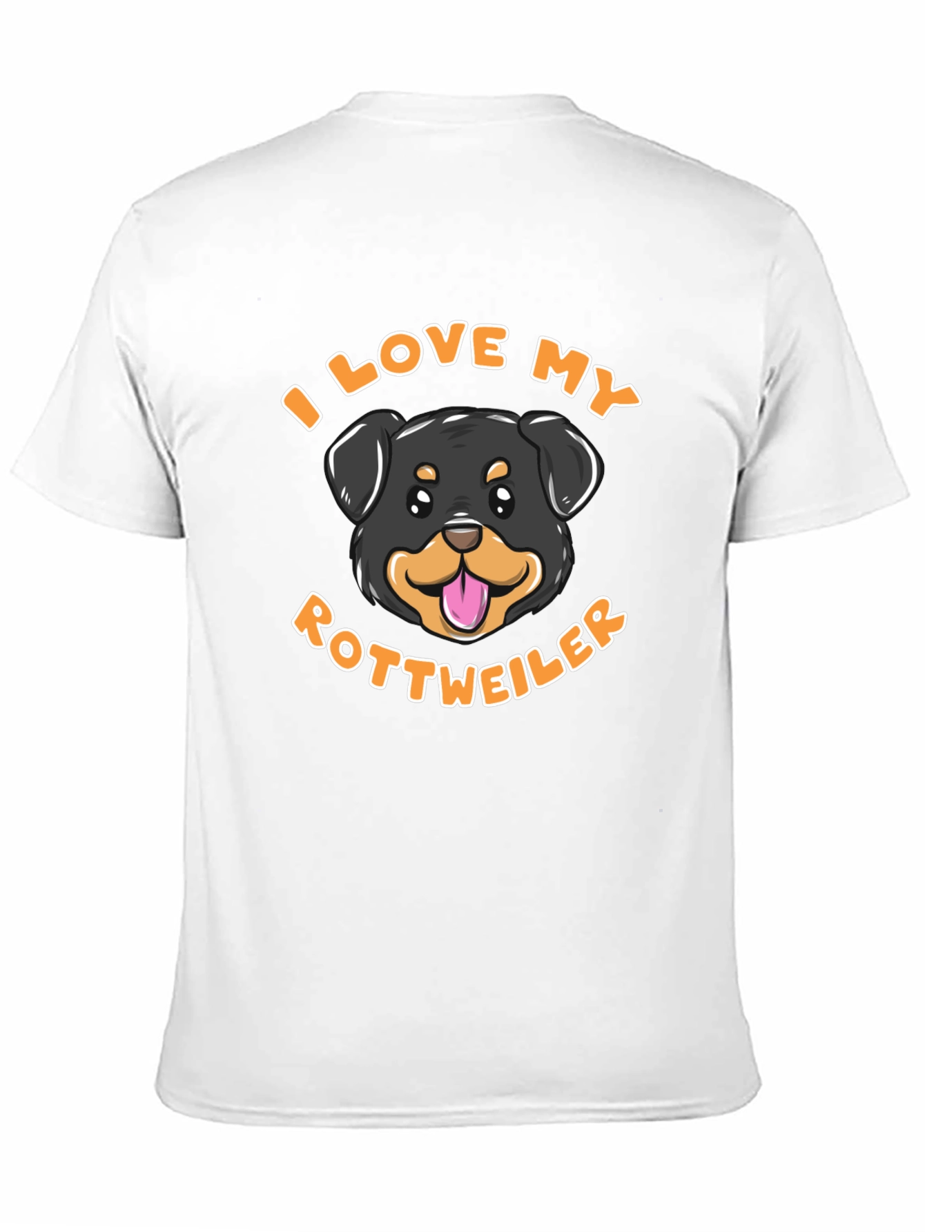 I Love My Rottweiler Tee - Dog Breed Shirt