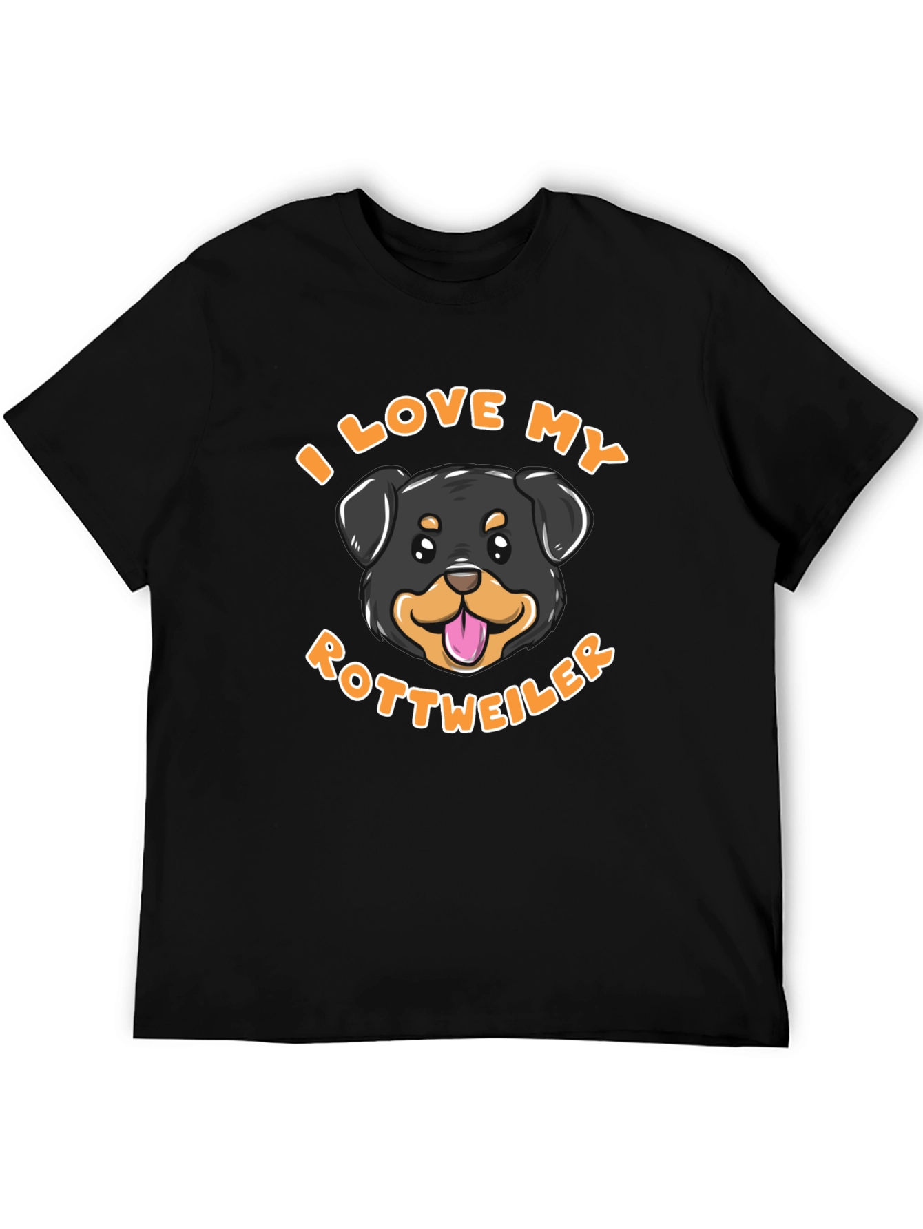 I Love My Rottweiler Tee - Dog Breed Shirt