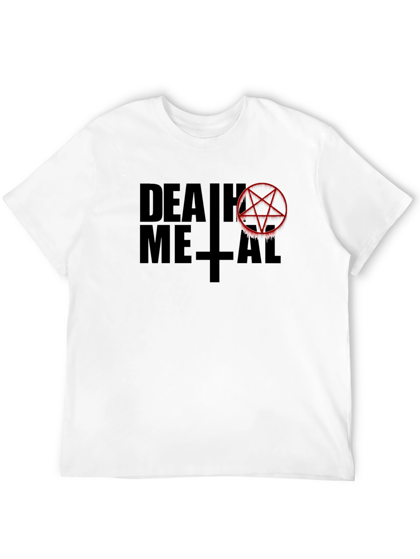 Death Metal Graphic T-Shirt - Black