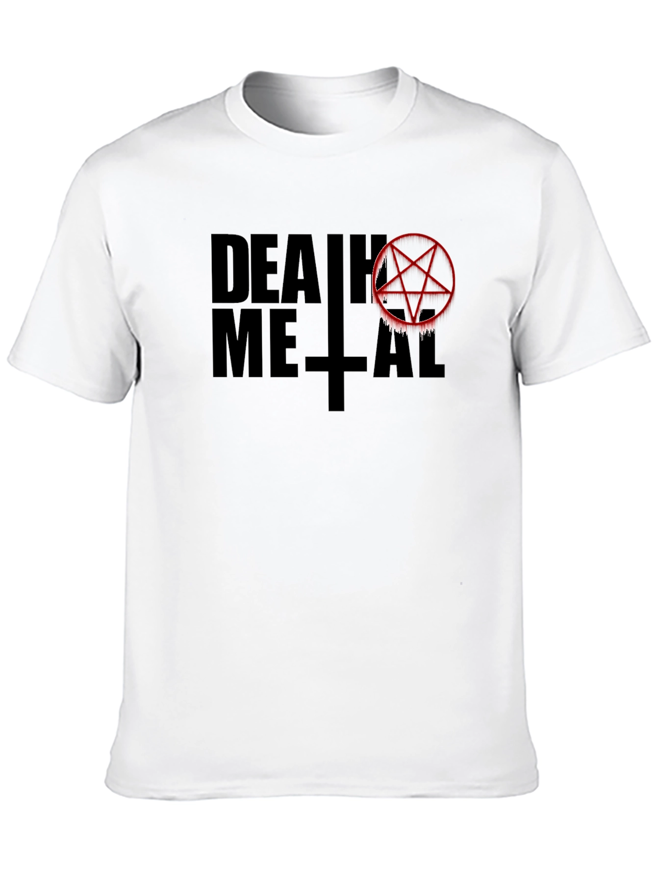 Death Metal Graphic T-Shirt - Black