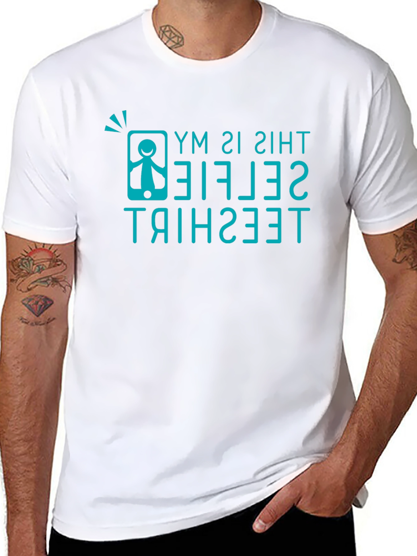 Selfie Tees T-Shirt Novelty