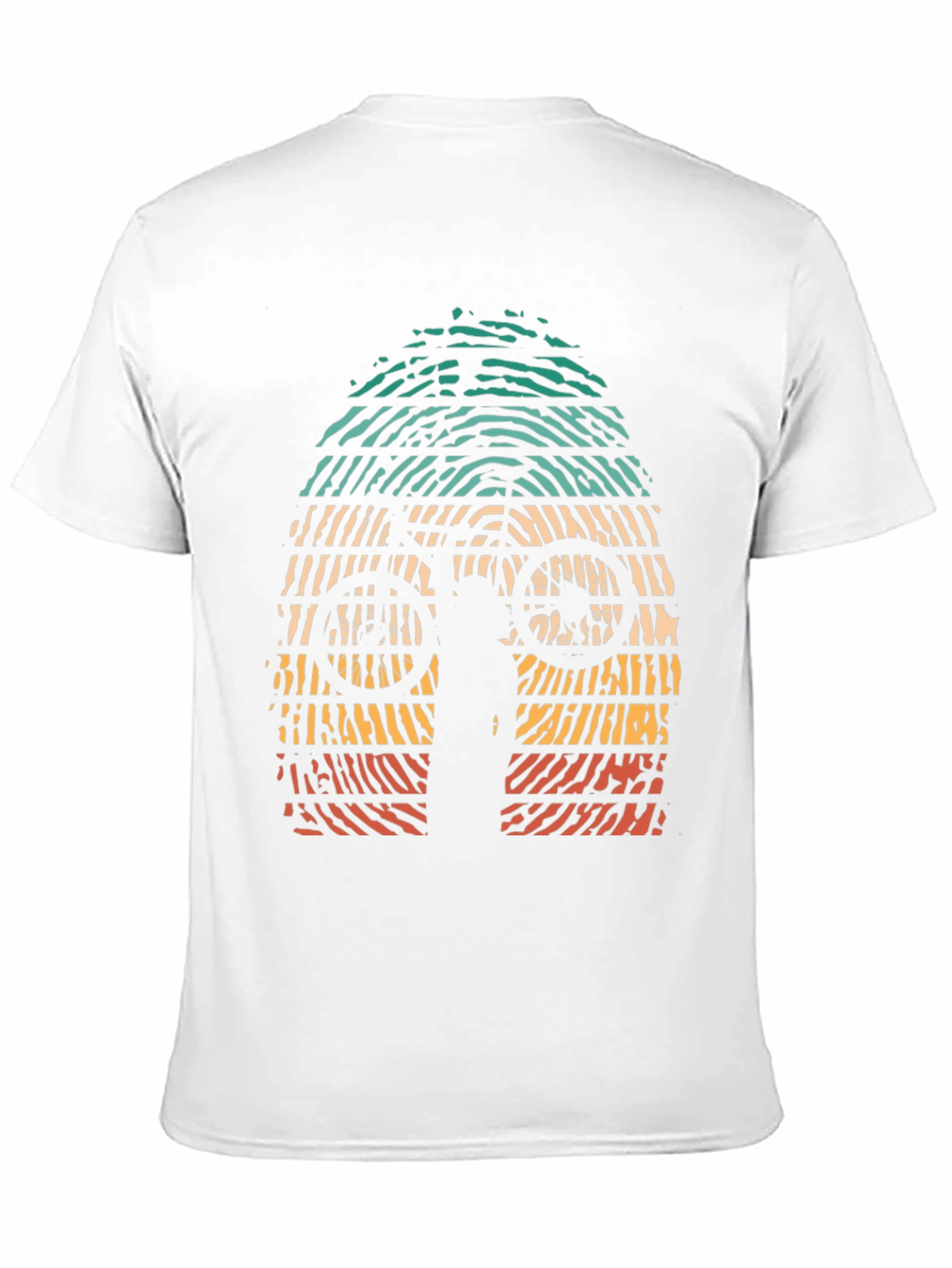 Retro Mountain Biker Graphic Tee - Black