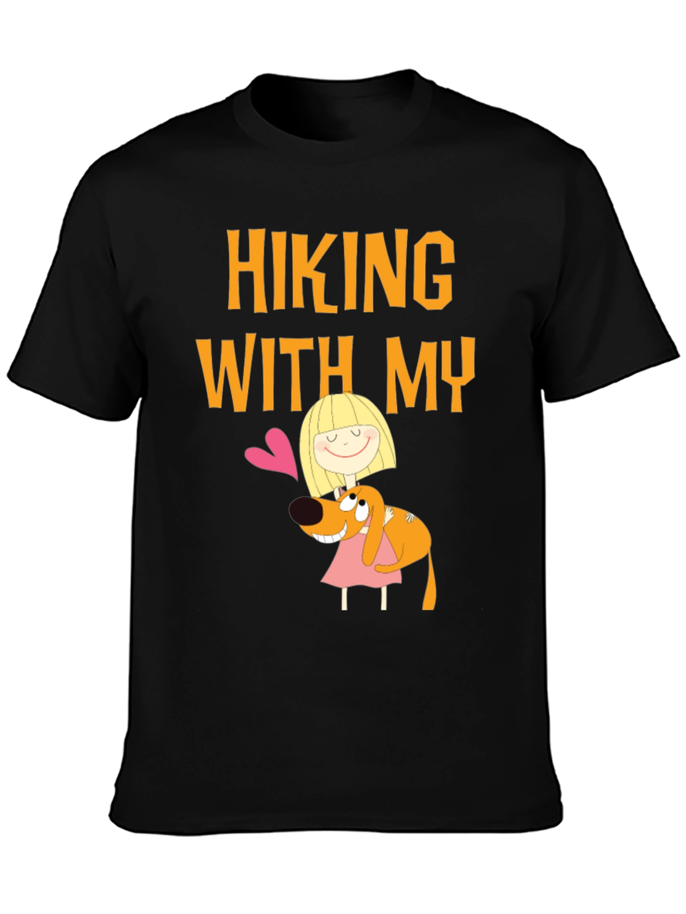 Hiking With My Dog T-Shirt