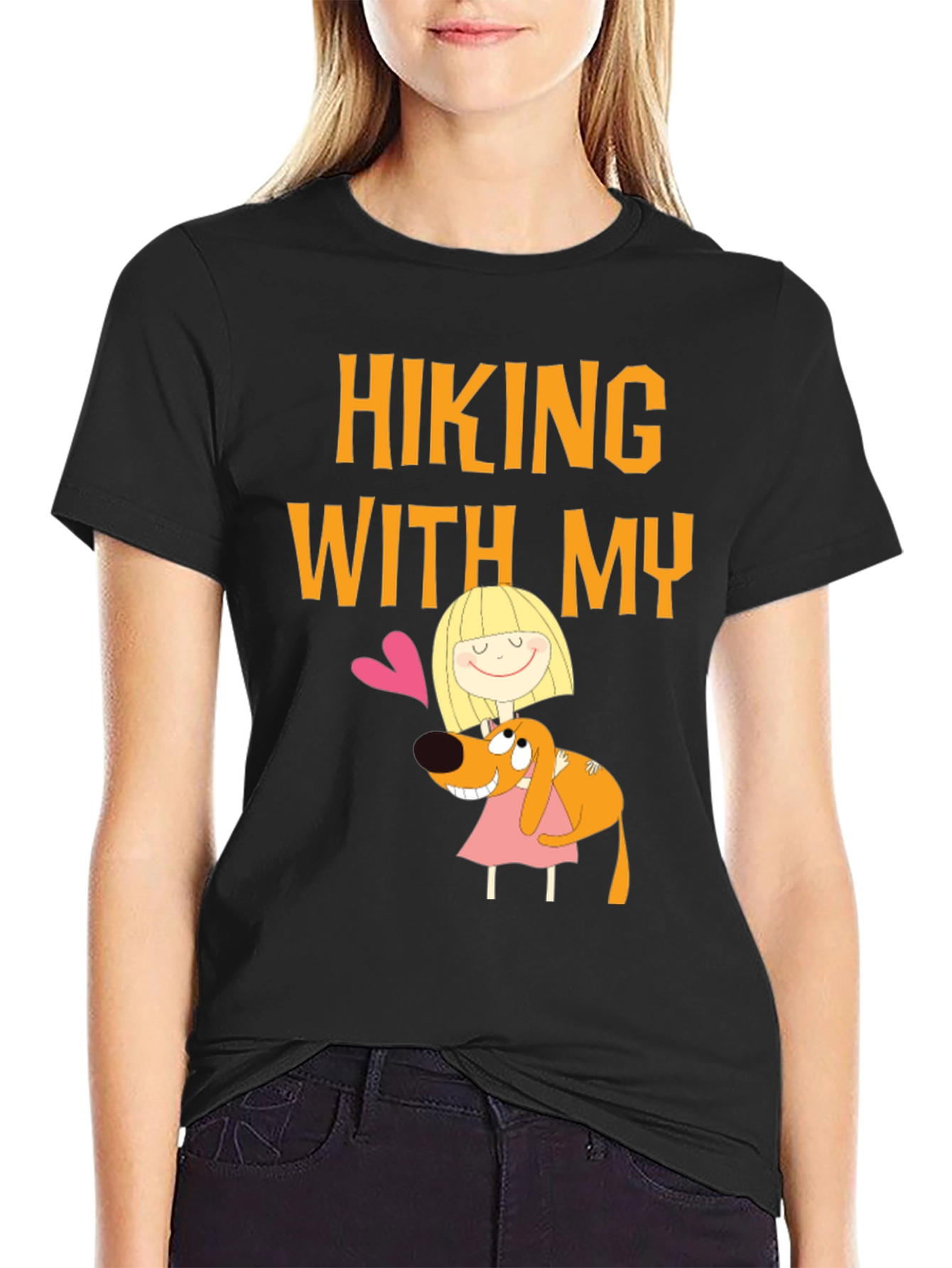 Hiking With My Dog T-Shirt