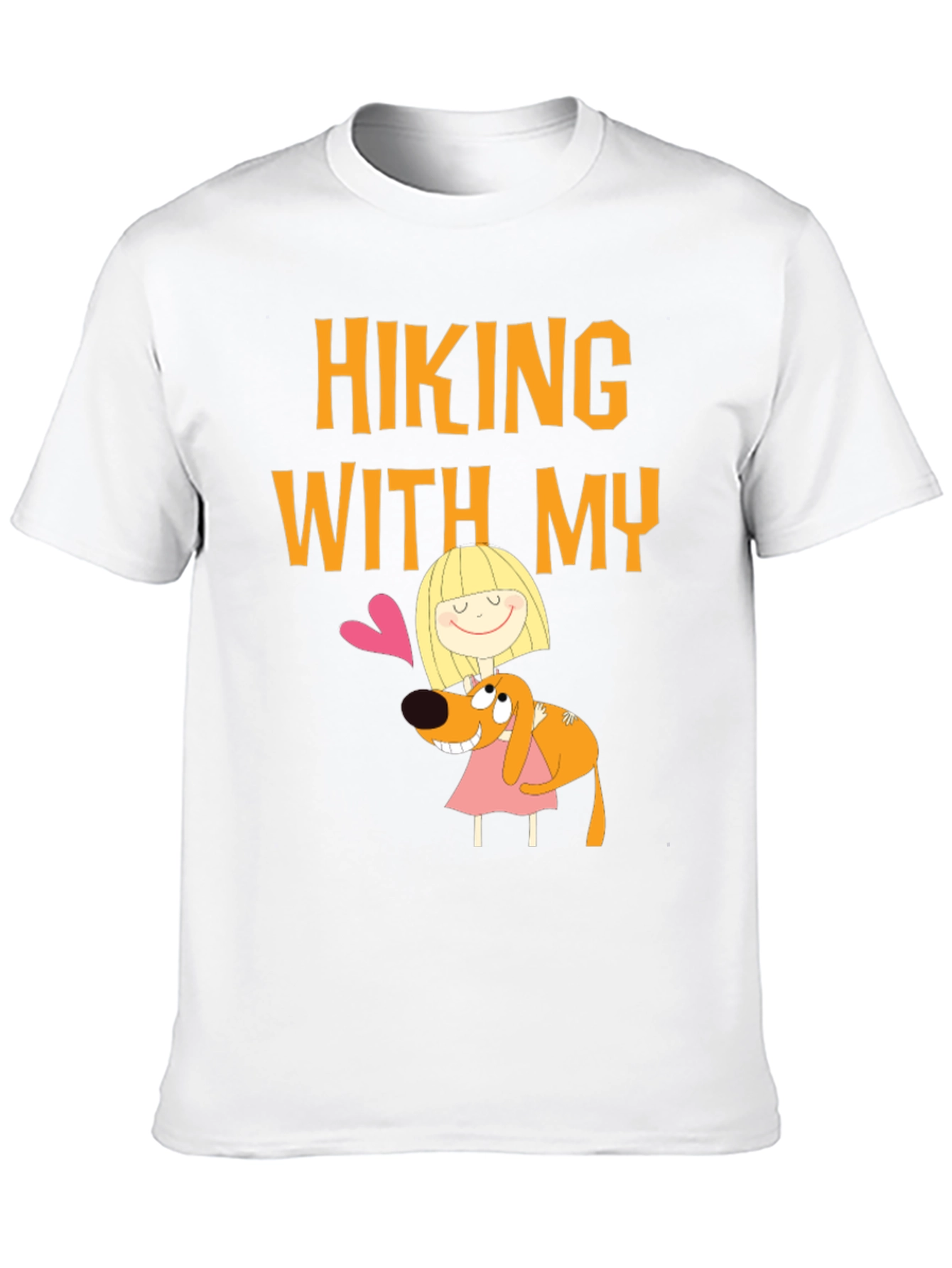 Hiking With My Dog T-Shirt