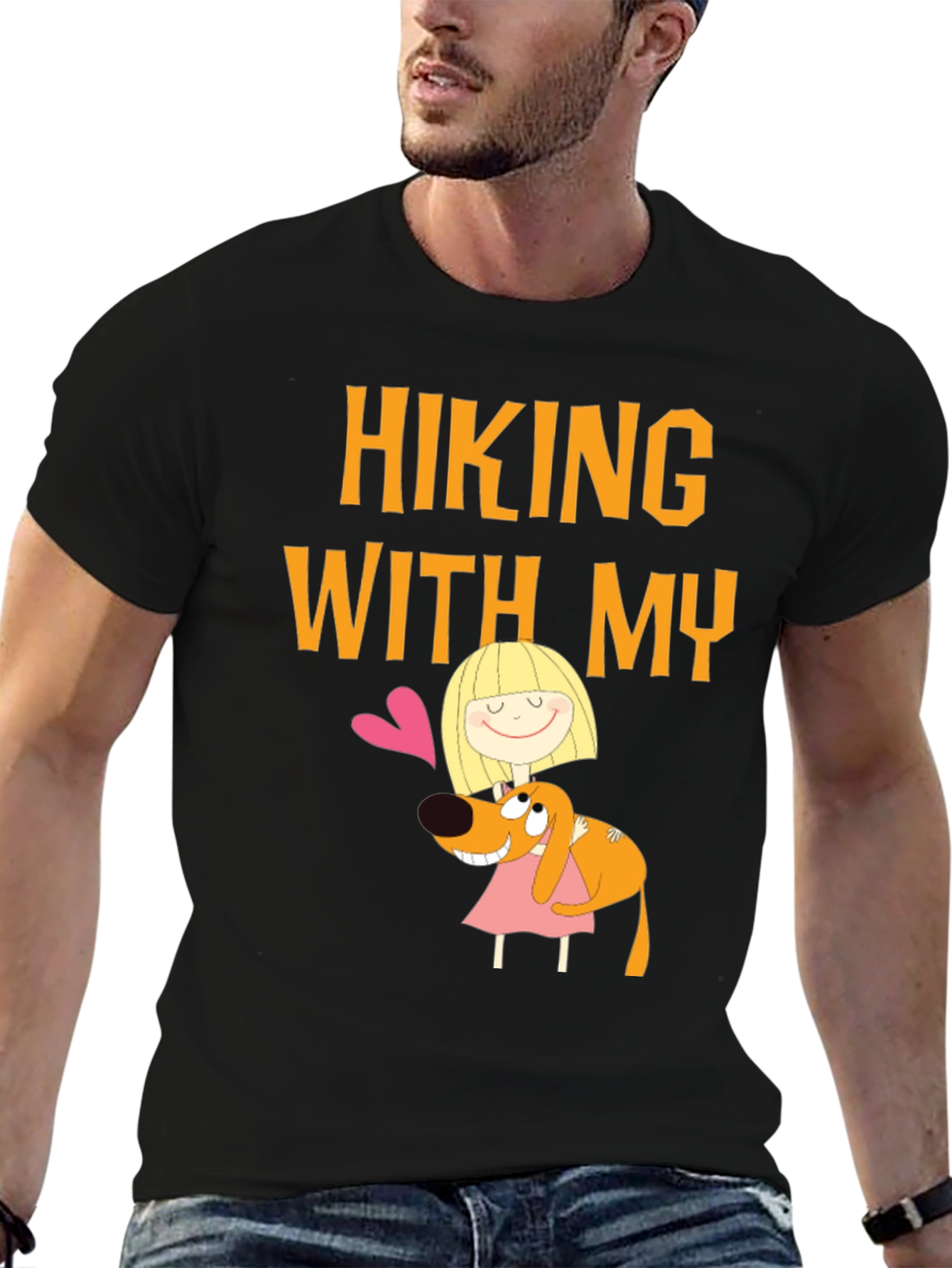Hiking With My Dog T-Shirt