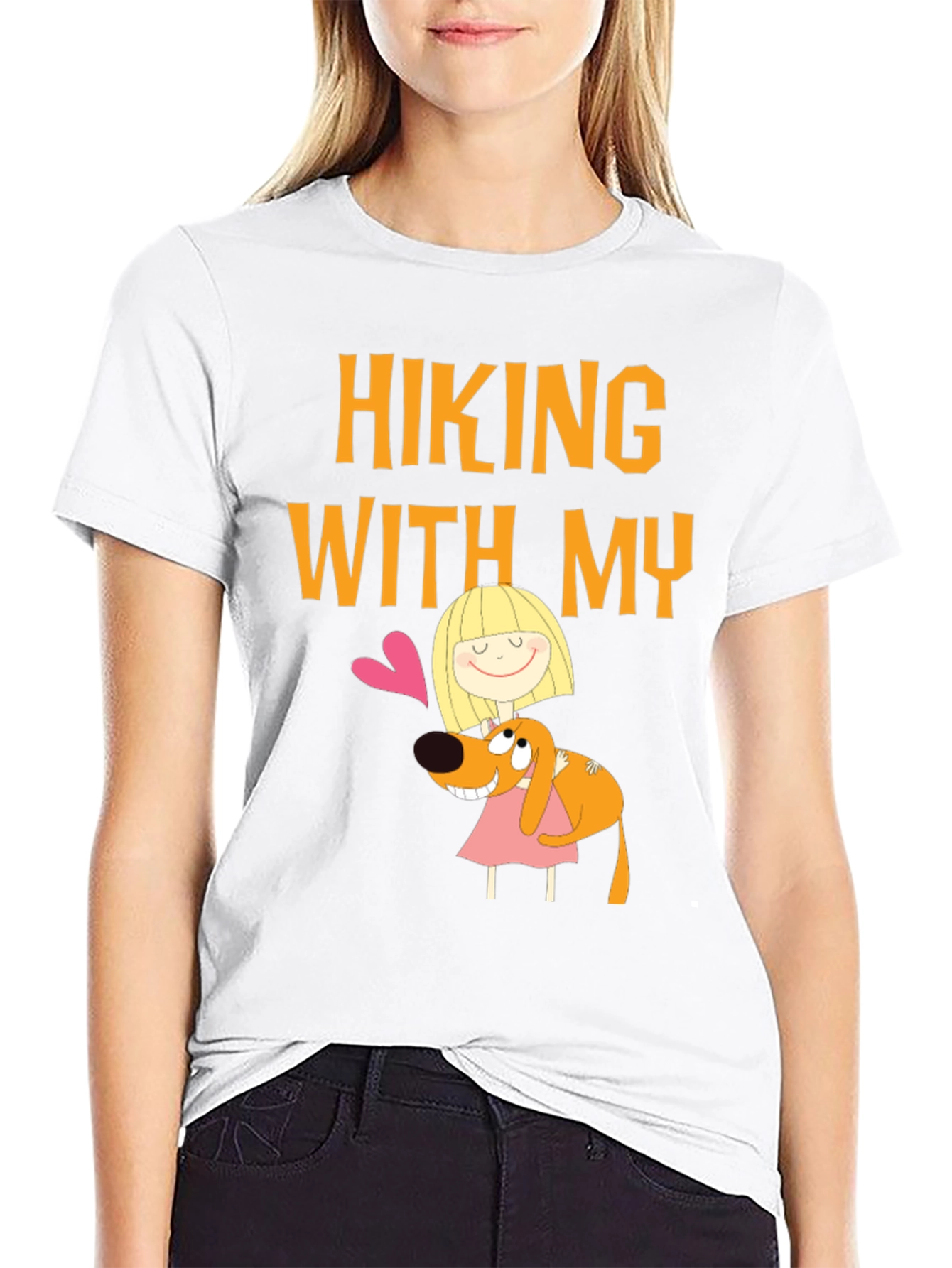 Hiking With My Dog T-Shirt