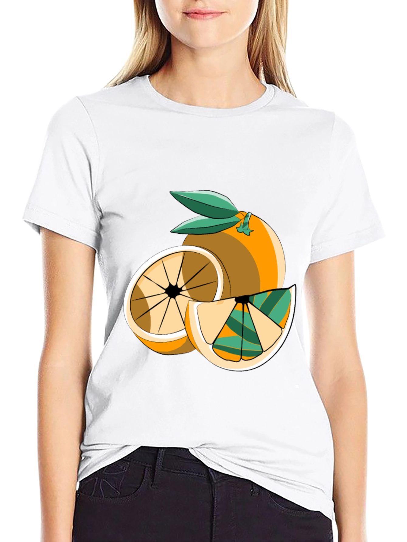 Citrus Graphic Tee - Fresh Fruit Fashion