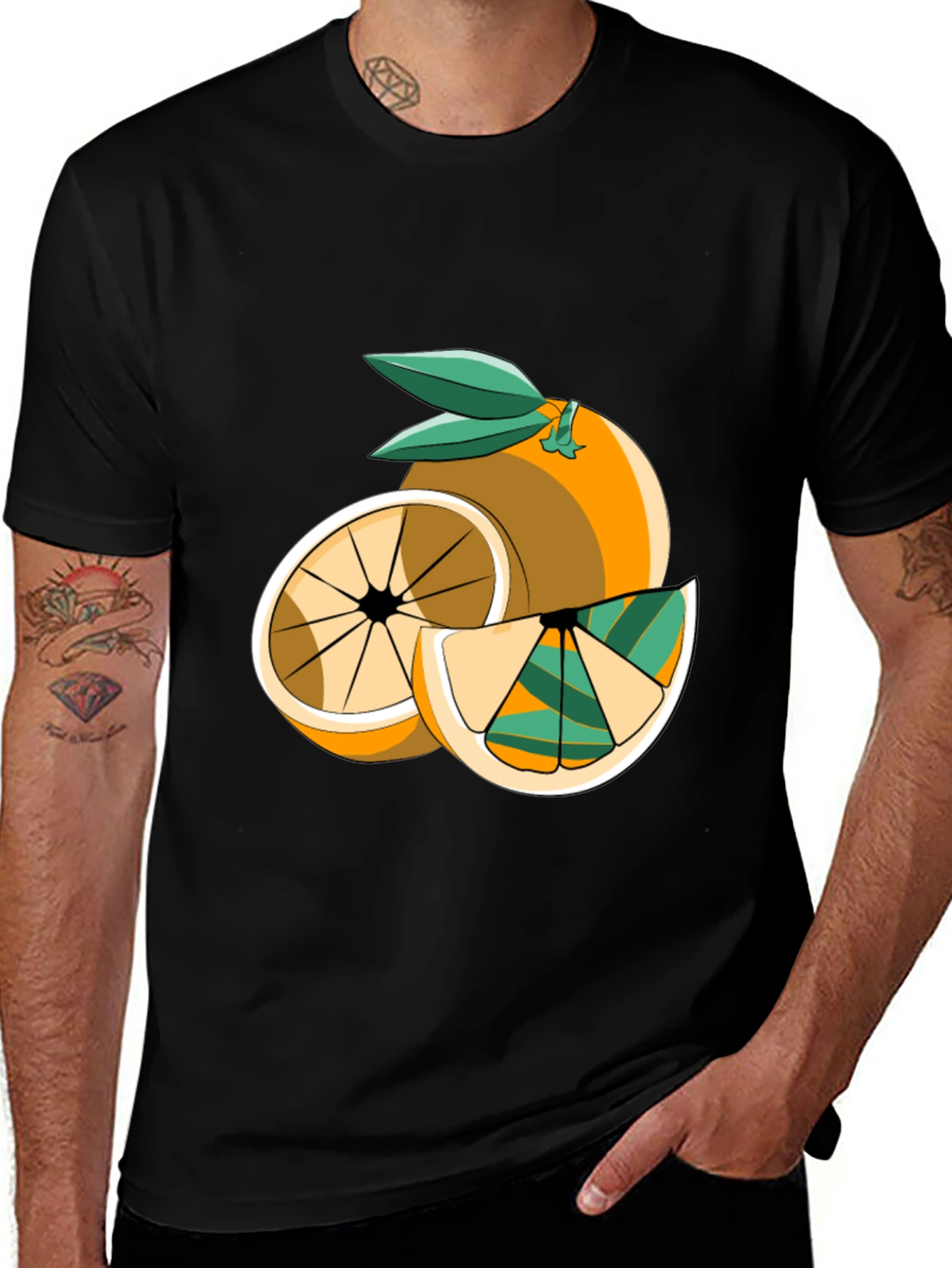 Citrus Graphic Tee - Fresh Fruit Fashion