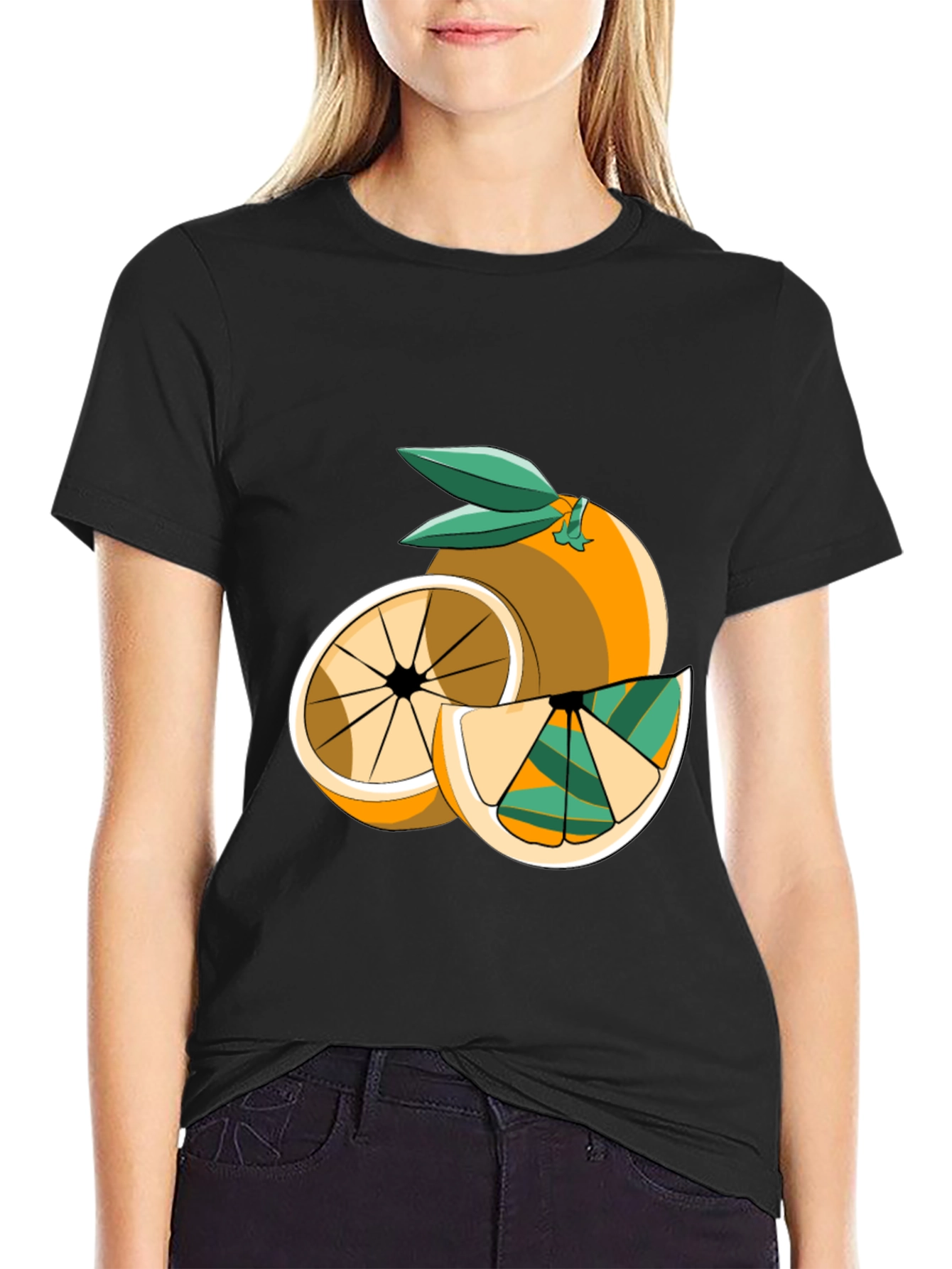 Citrus Graphic Tee - Fresh Fruit Fashion