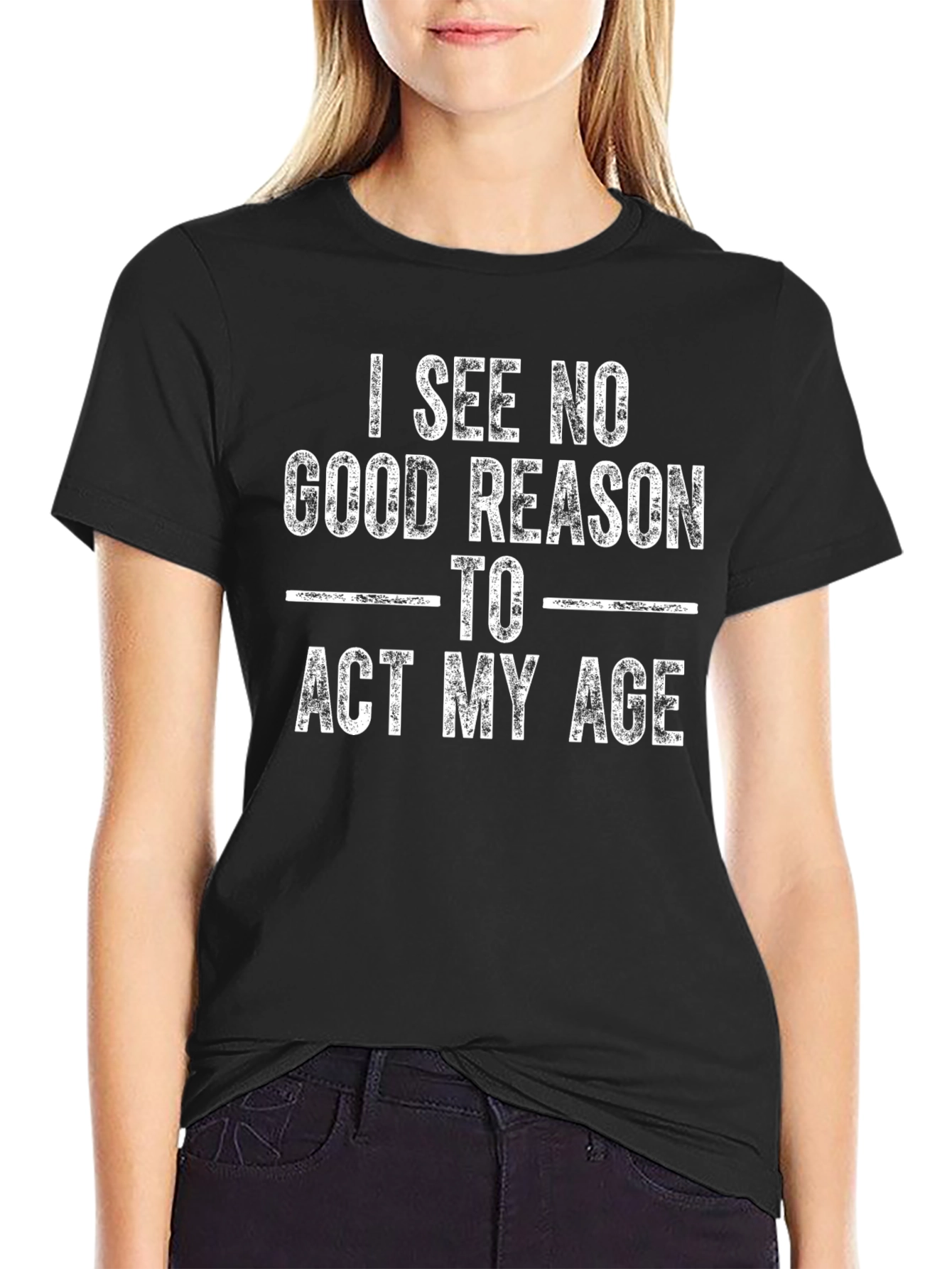 Funny Act My Age Graphic Tee