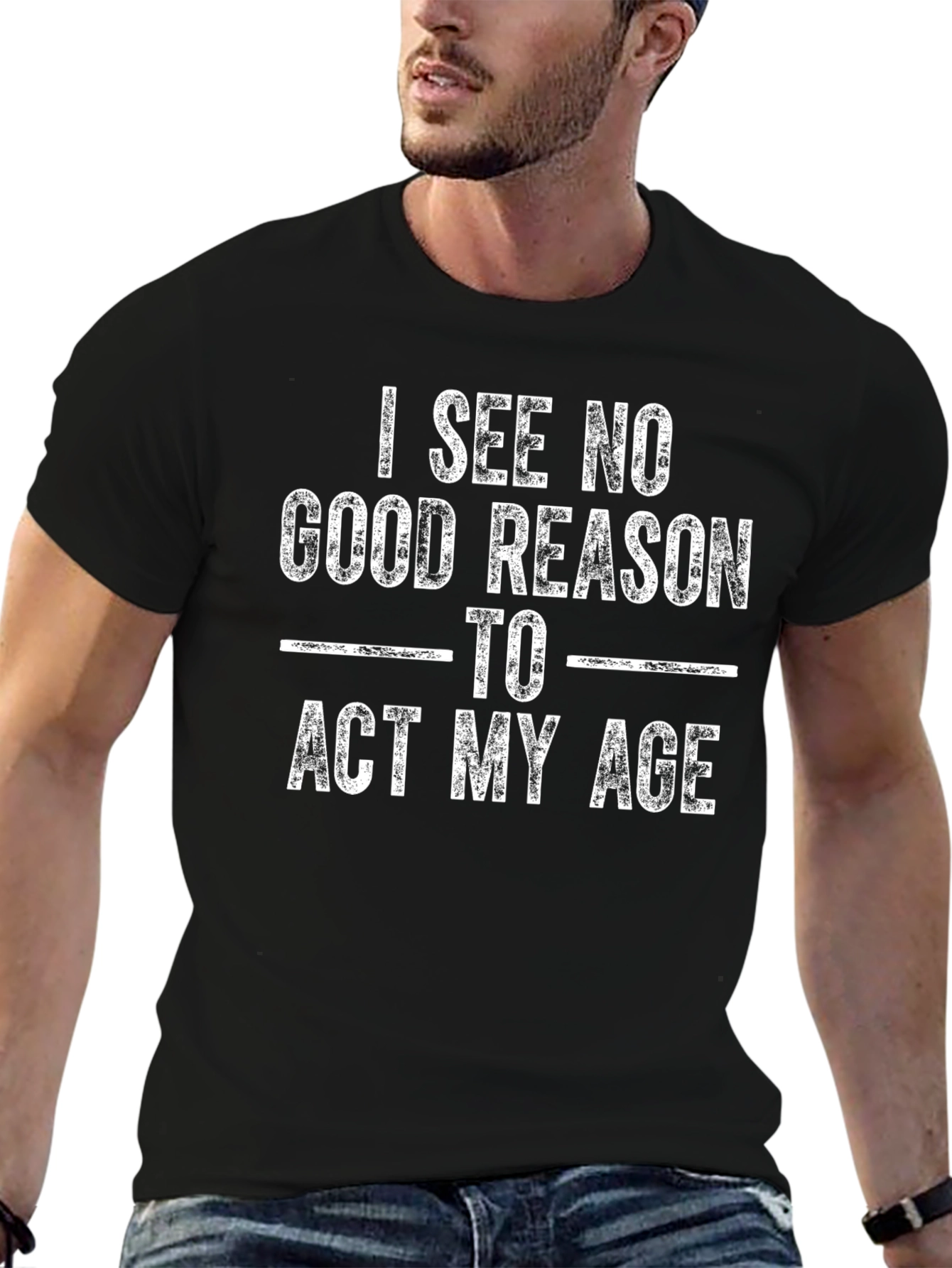 Funny Act My Age Graphic Tee