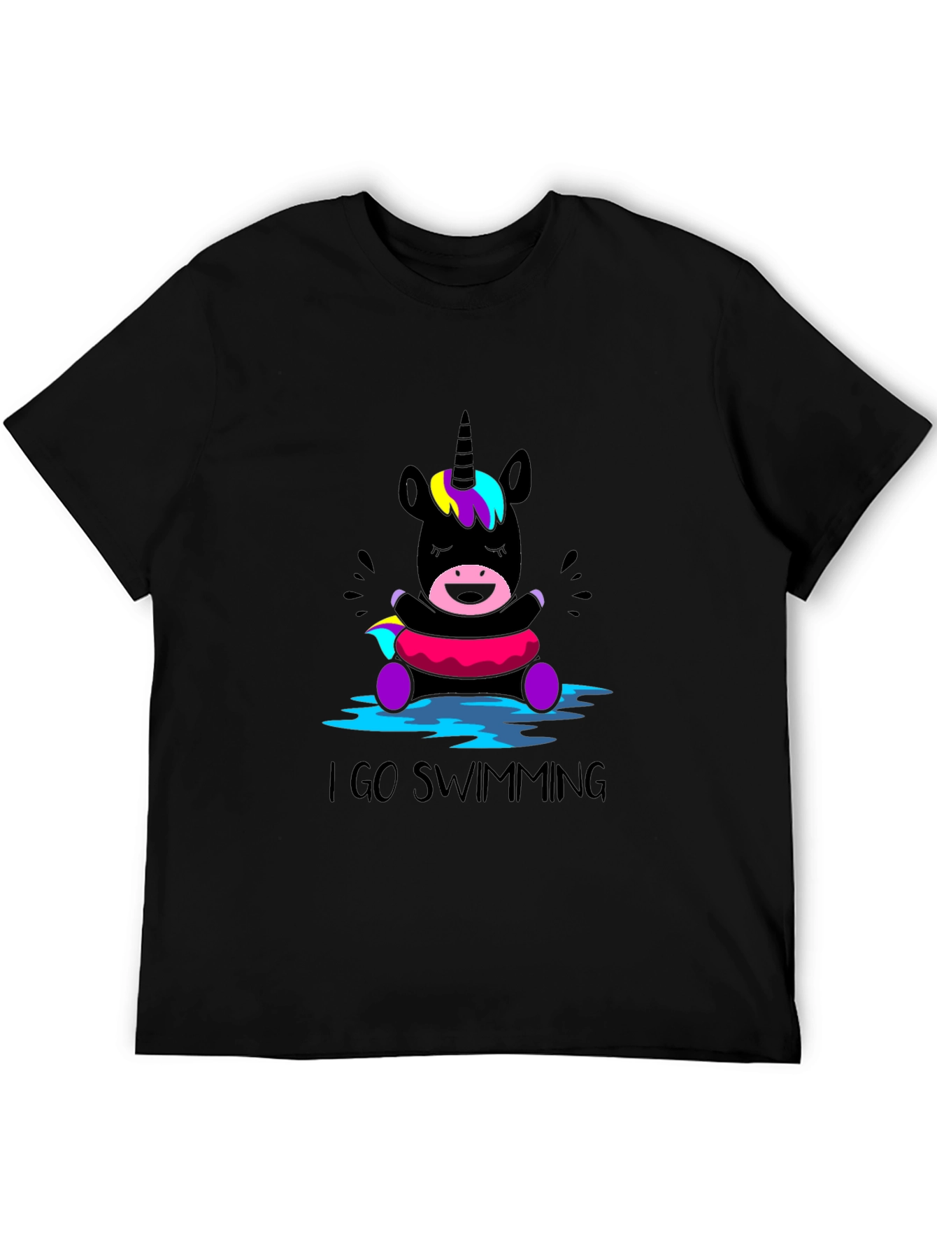 Unicorn Swimming T-Shirt