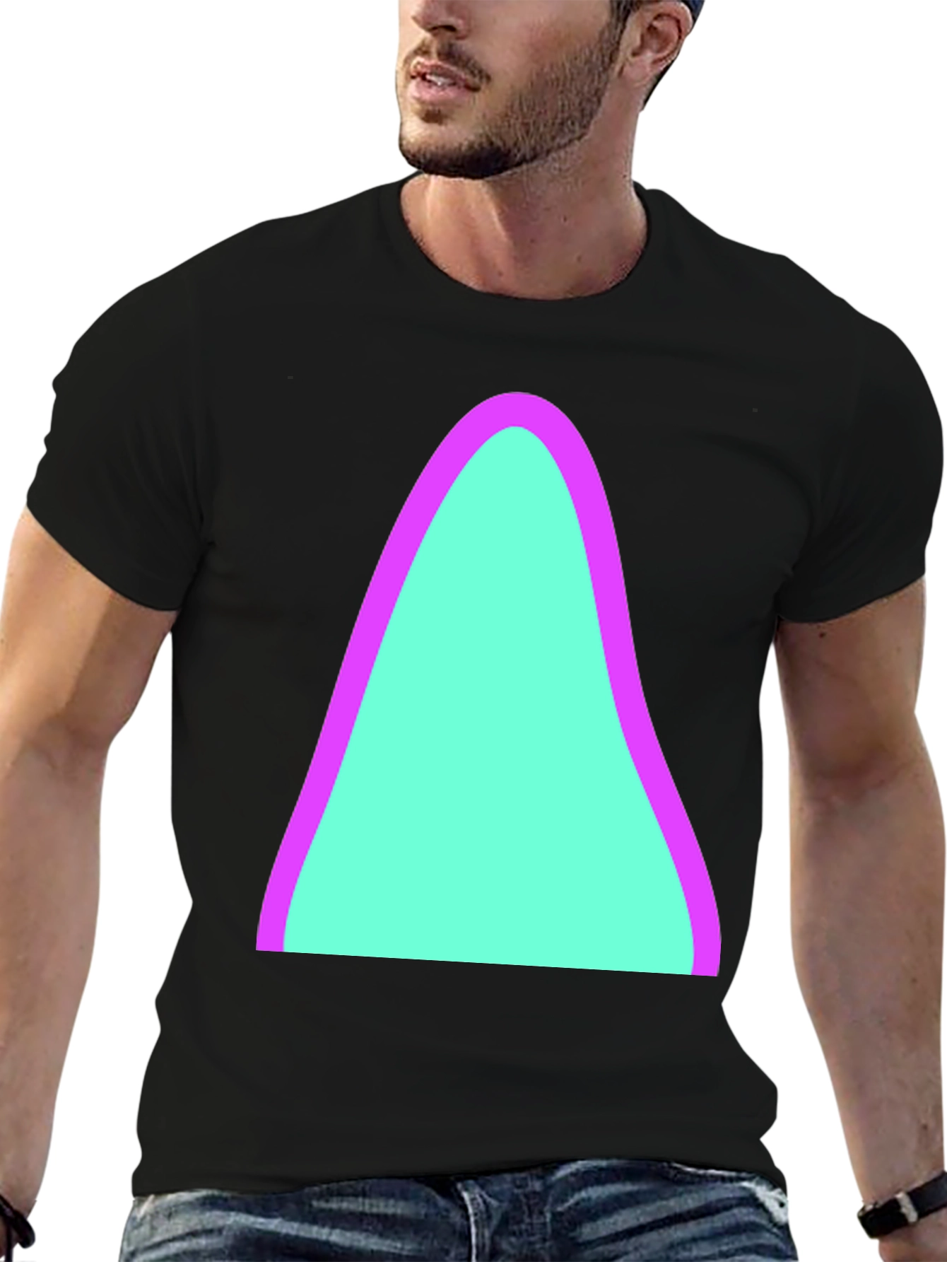 Abstract Graphic Tee - Cool and Casual