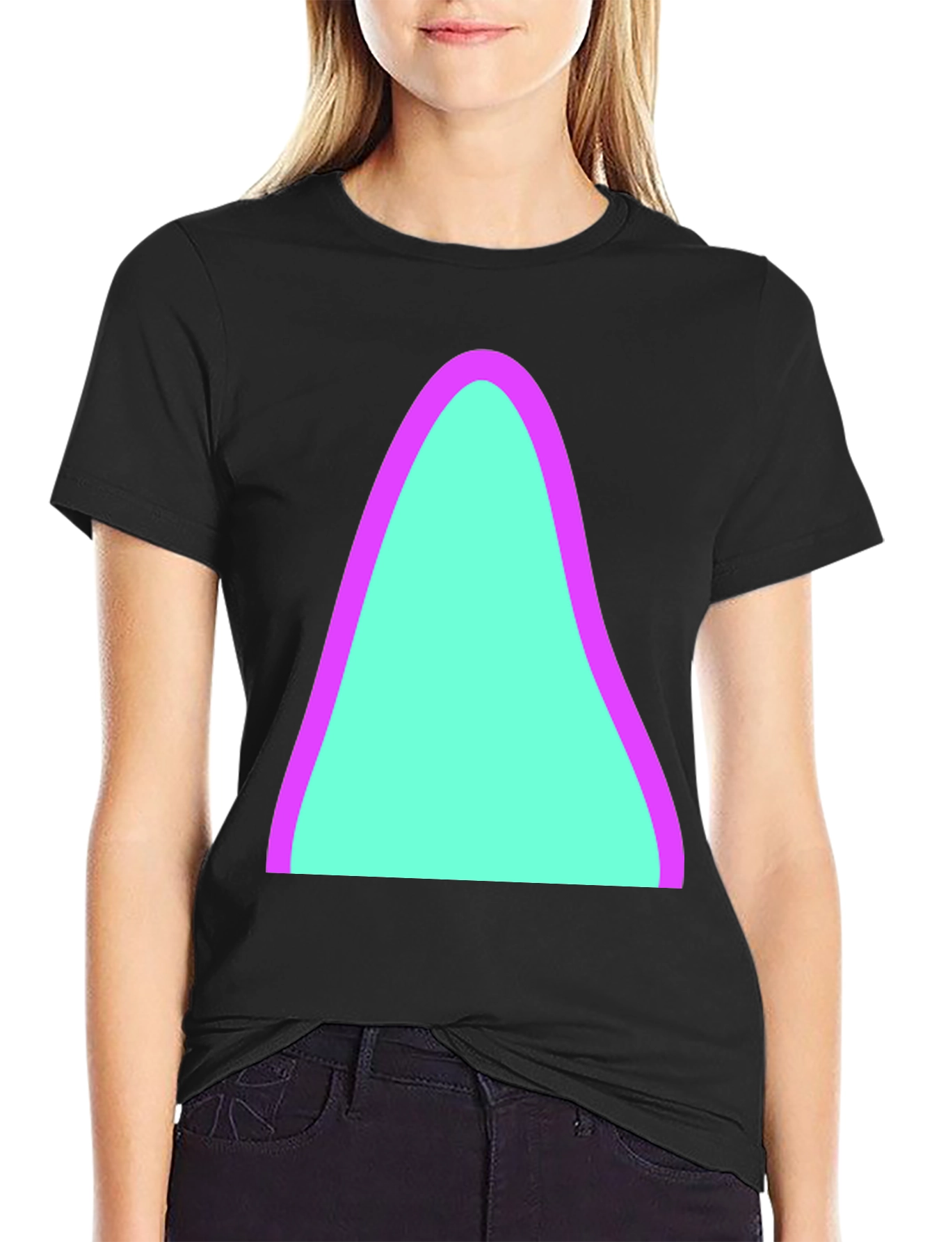 Abstract Graphic Tee - Cool and Casual