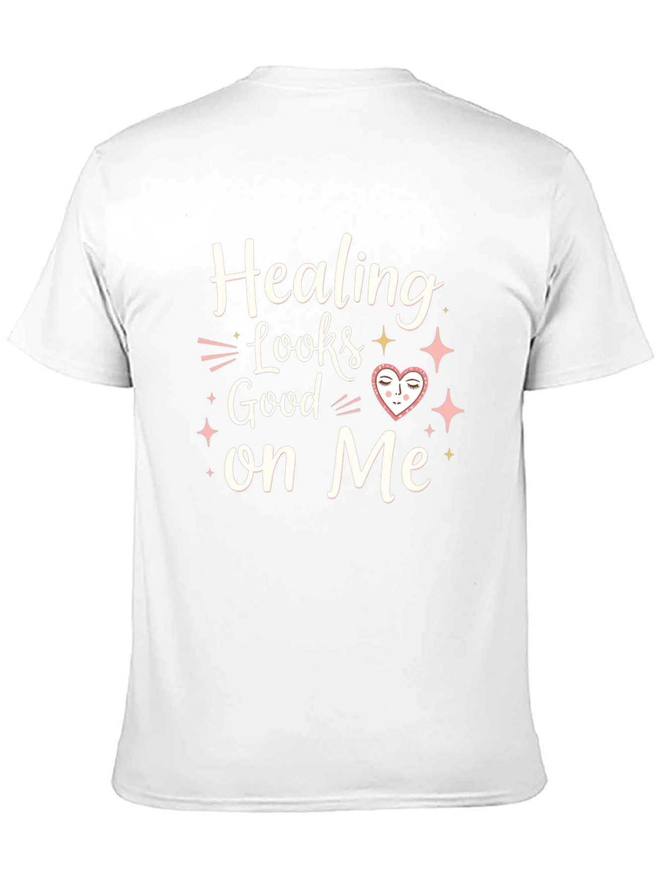 Healing Looks Good On Me Black T-Shirt