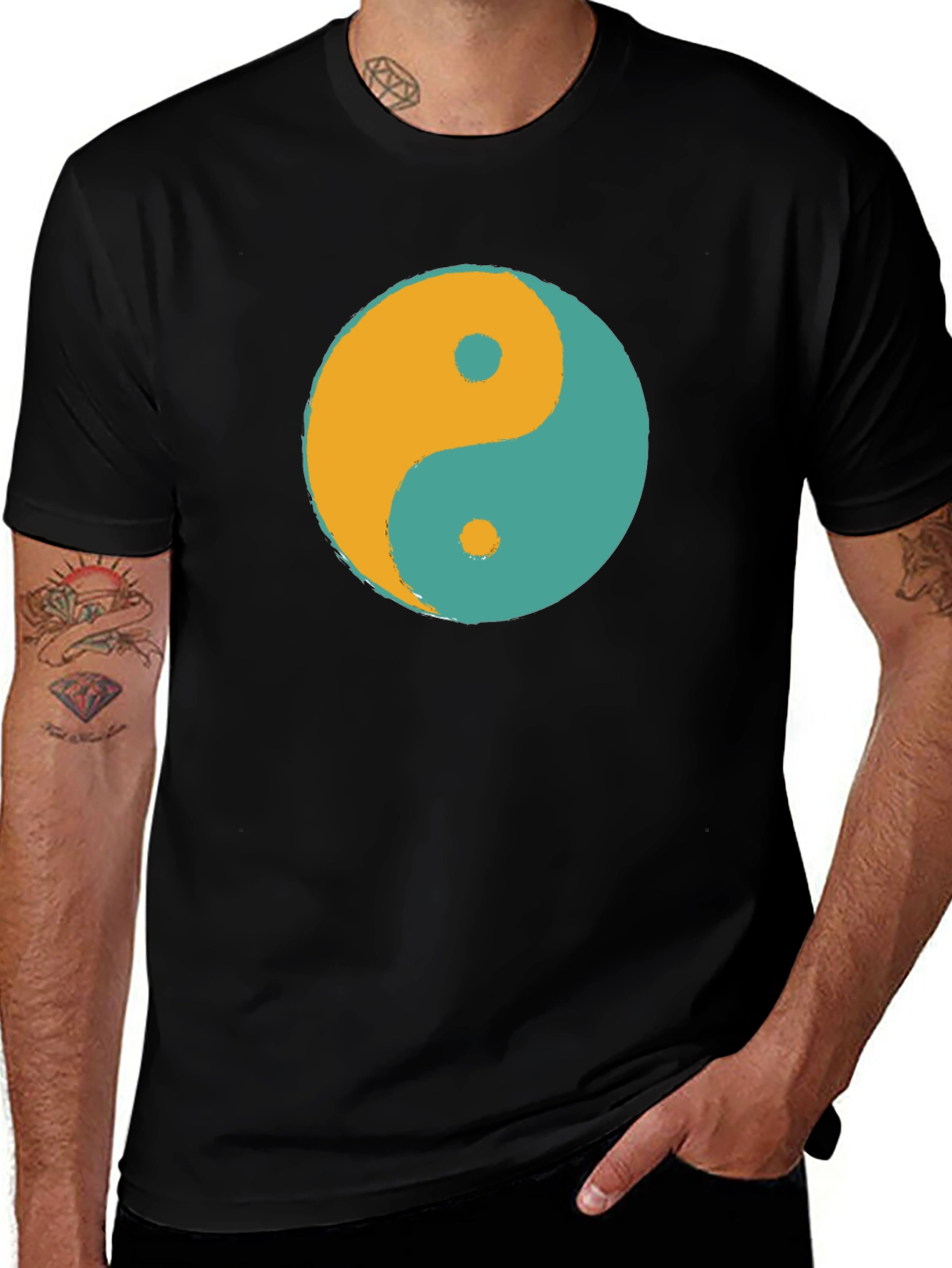 Yin Yang Graphic Tee - Balance & Harmony